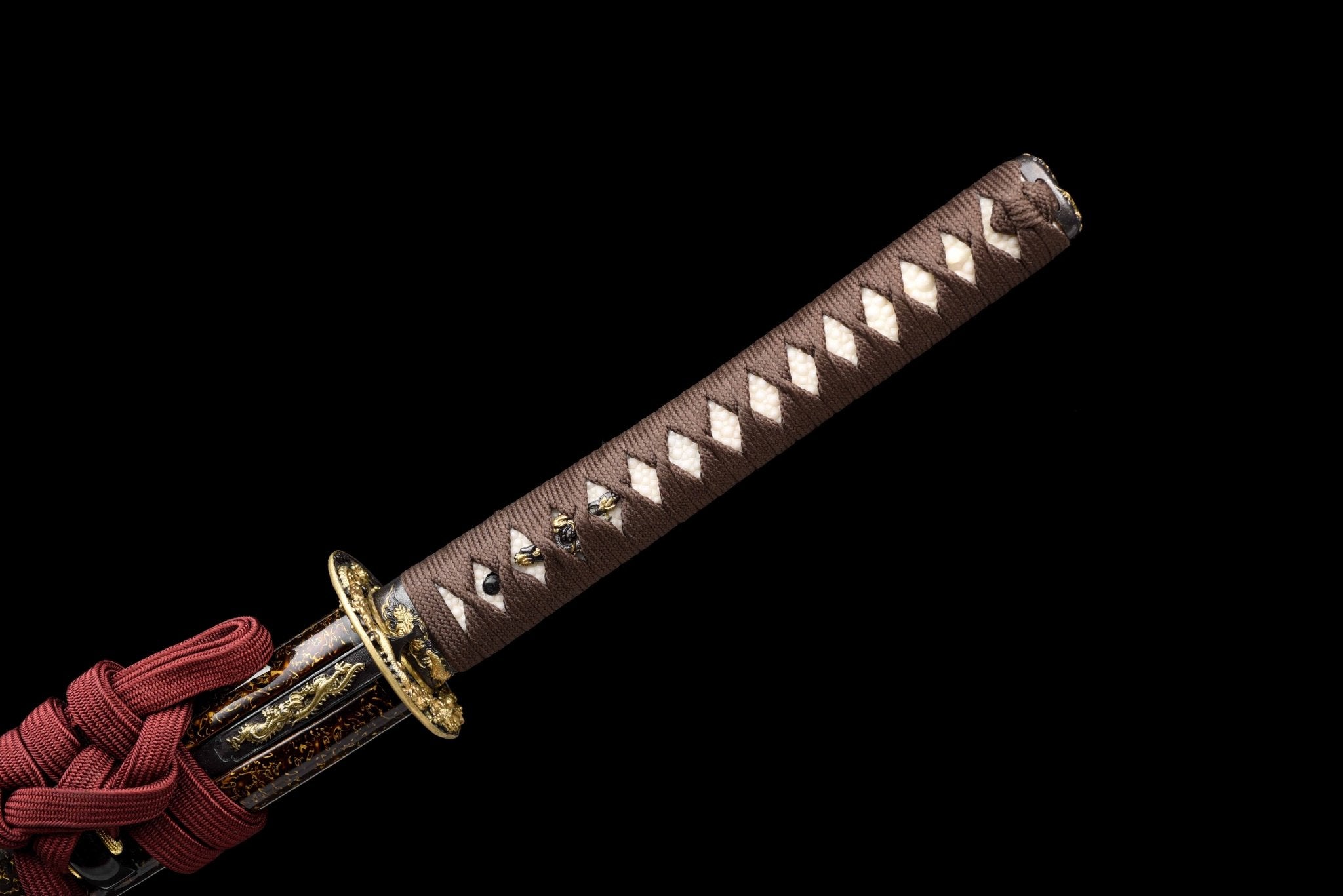 Collectable Katana Shadow Dragon Sanmai Steel Clay Tempered Kin Mushikui Saya 影龍 | KatanaSwordArt Katana For Sale 2025