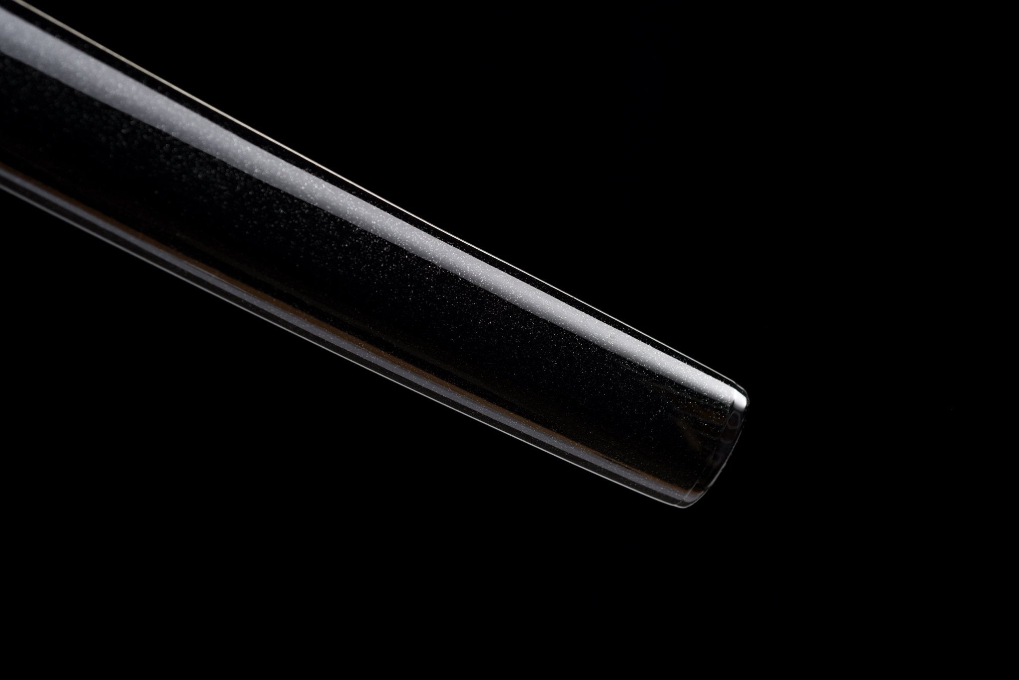 Collectable Katana Shadow Tiger Sanmai Steel Clay Tempered Black Saya 虎影 | KatanaSwordArt Katana For Sale 2025