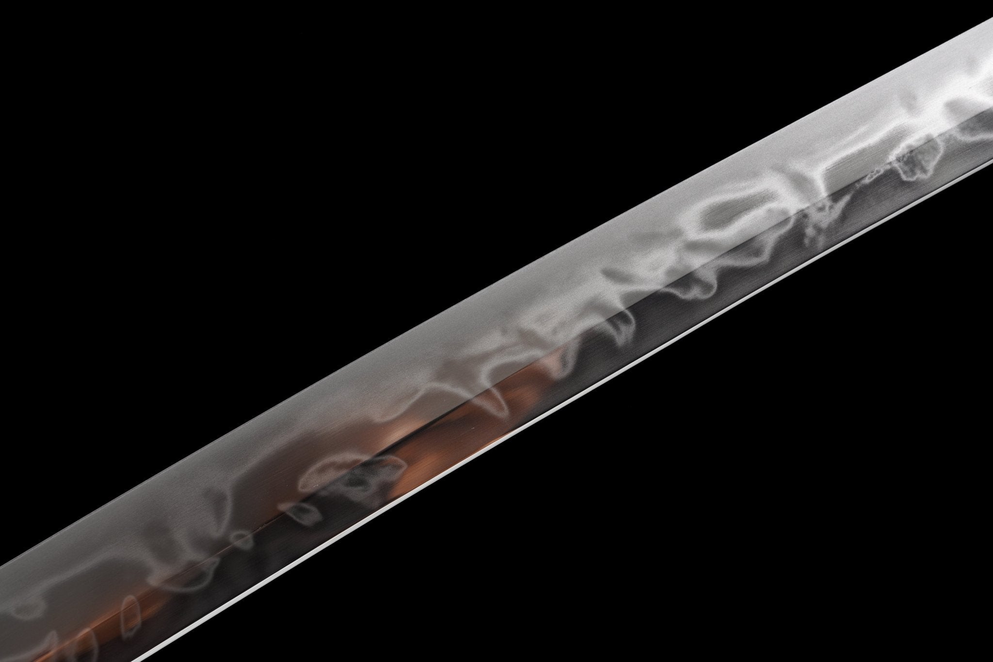 Collectable Katana Tenshō High Carbon Steel Hitatsura Hamon Black Saya 天正 | KatanaSwordArt Katana For Sale 2025