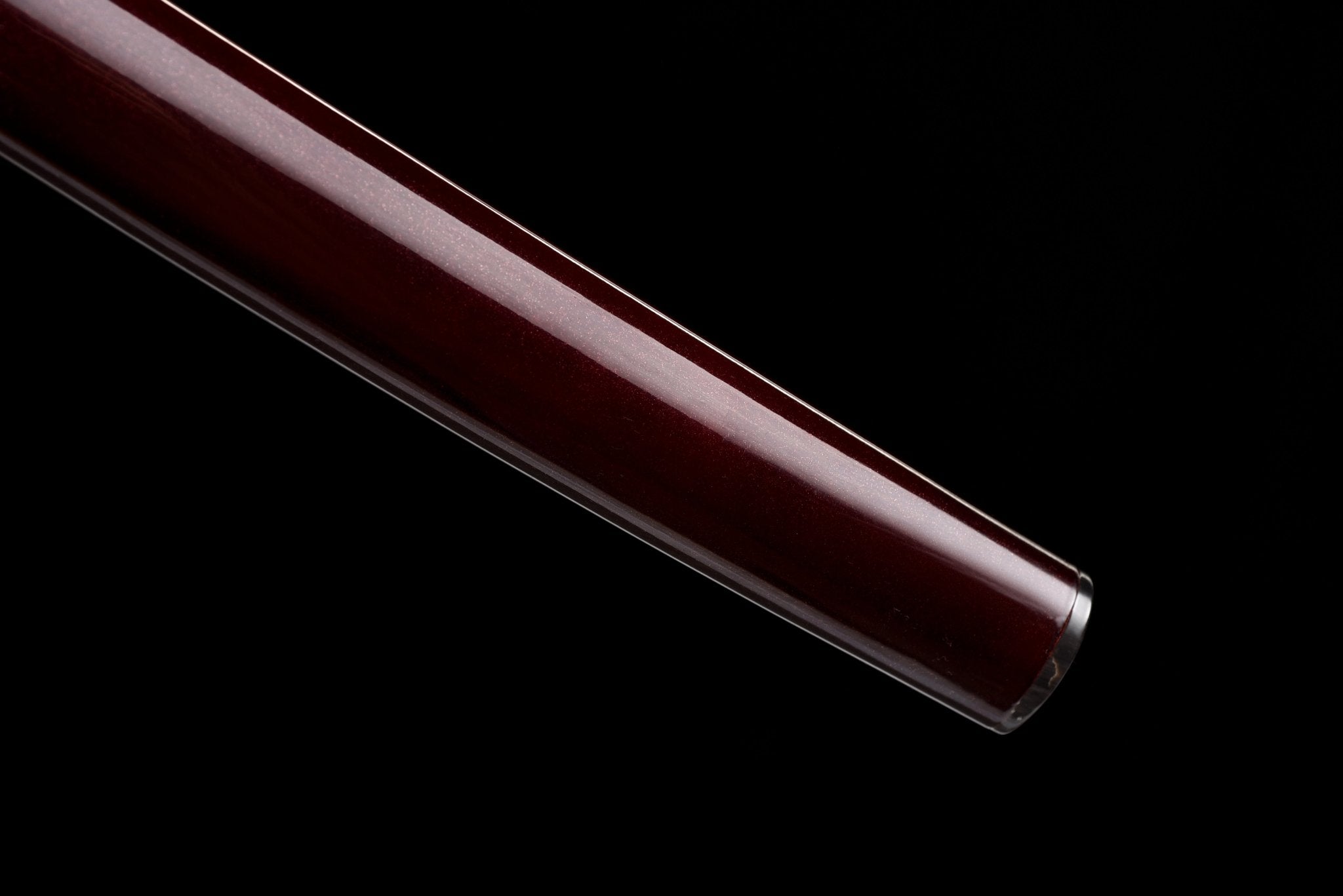 Collectable Katana Tiger Soul Sanmai Steel Clay Tempered Red Saya 虎魂 | KatanaSwordArt Katana For Sale 2025