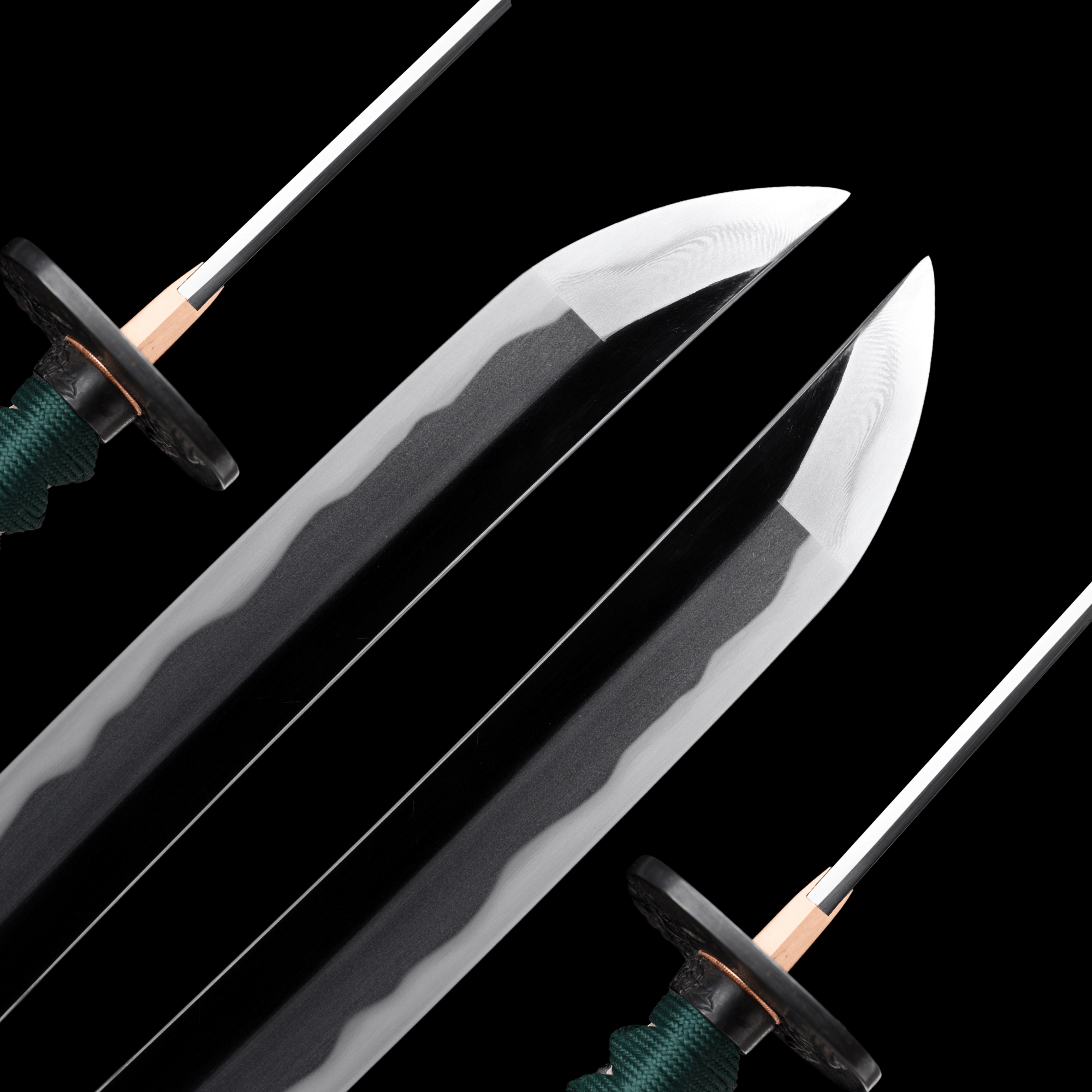 Collectable Katana Verdant Lion Folded Steel Clay Tempered Red Saya 翠獅 | KatanaSwordArt Katana For Sale 2025