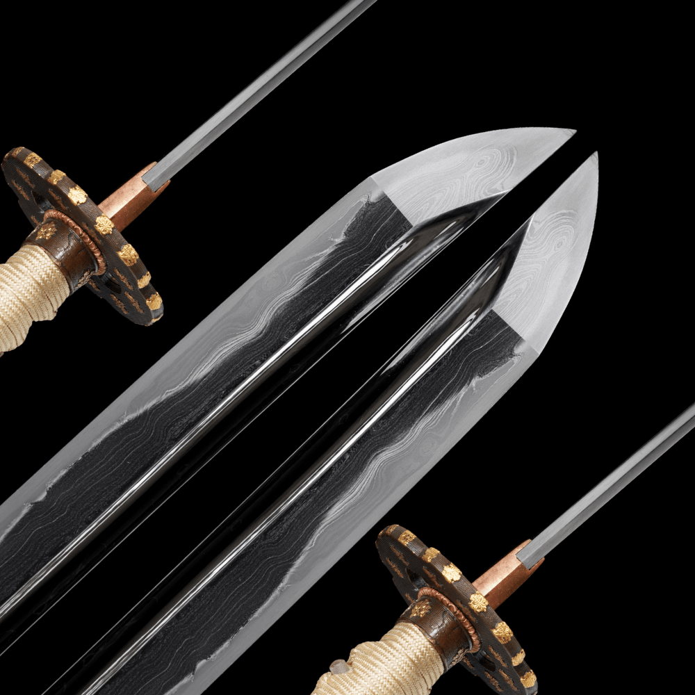 Collectible Hand Forged Custom Katana with Hadori Style Polish Blade | KatanaSwordArt Custom Sword For Sale 2025