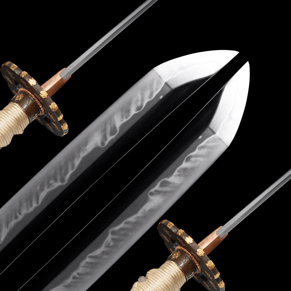 Collectible Hand Forged Custom Katana with Hadori Style Polish Blade | KatanaSwordArt Custom Sword For Sale 2025