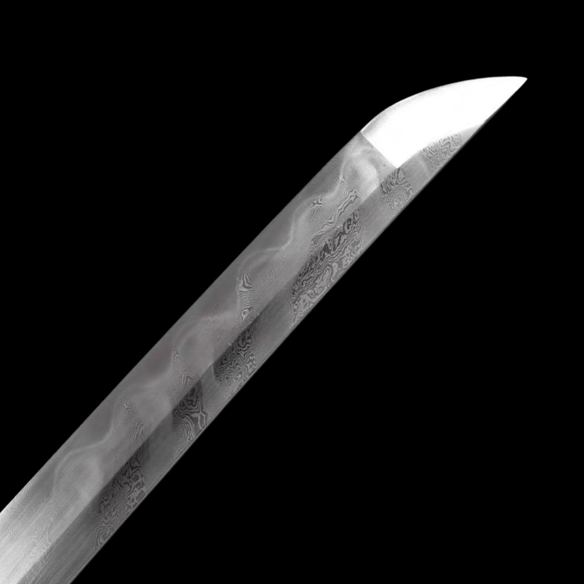 Custom Katana Hand Forged Damascus Folded Steel Clay Tempered Blade | KatanaSwordArt Custom Sword For Sale 2025