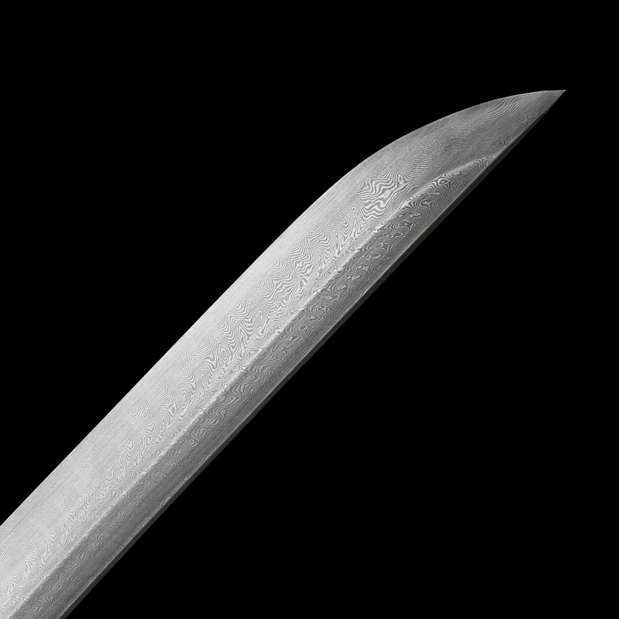 Custom Katana Hand Forged Damascus Folded Steel Clay Tempered Blade | KatanaSwordArt Custom Sword For Sale 2025