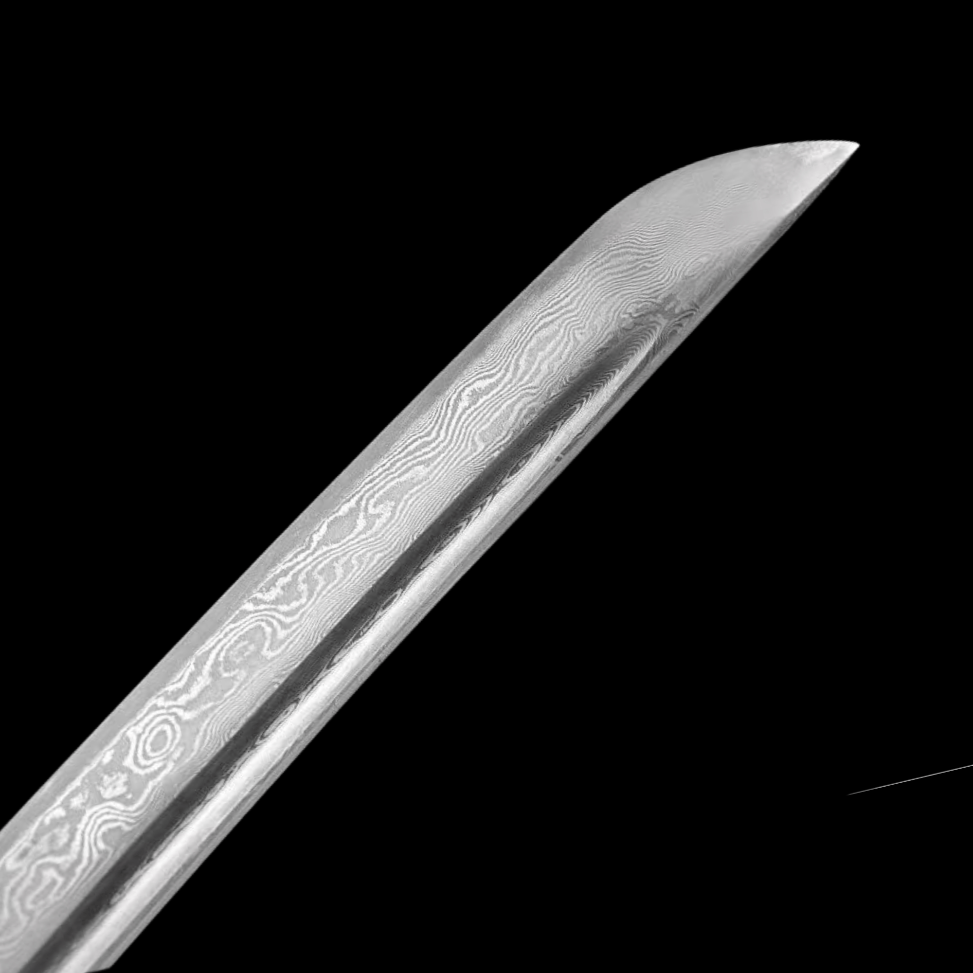 Custom Katana Hand Forged Damascus Folded Steel Clay Tempered Blade | KatanaSwordArt Custom Sword For Sale 2025