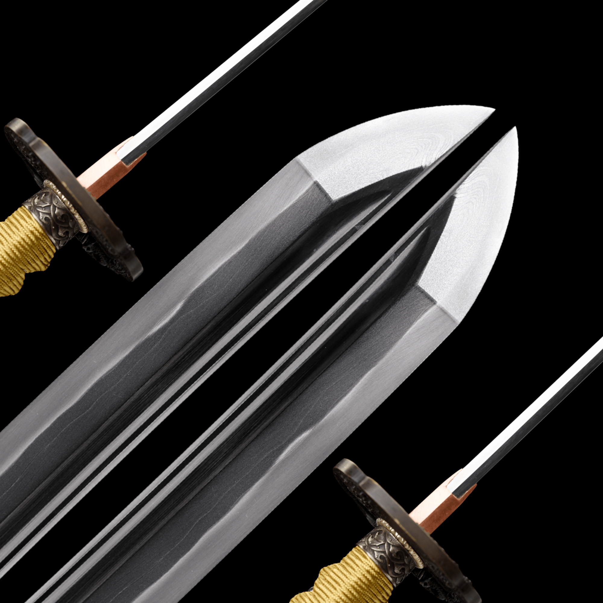 Custom Samurai Sword Hand Forged Sanmai Steel Clay Tempered Blade | KatanaSwordArt Custom Sword For Sale 2025