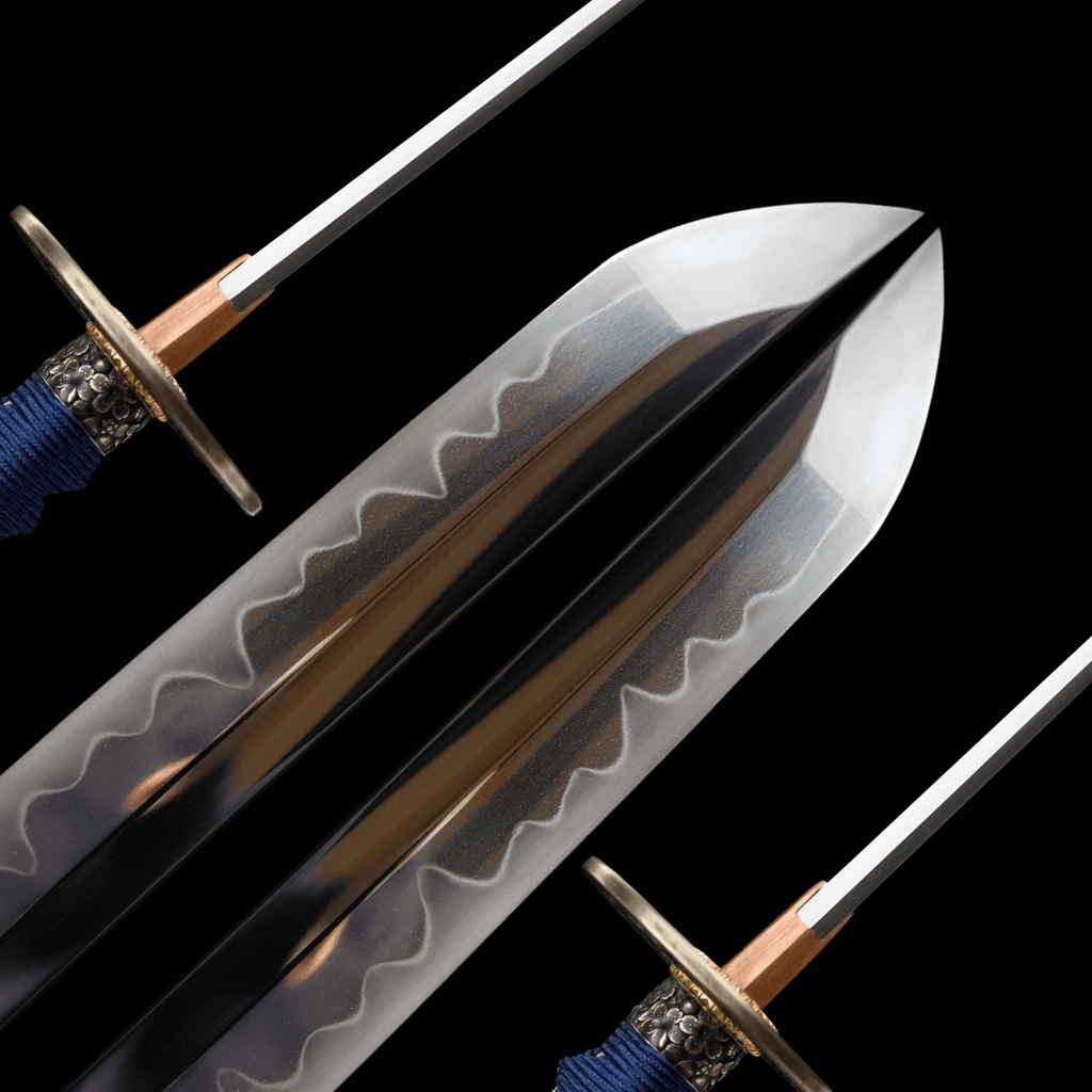 Sword Custom Handle Australia Custom Samurai Sword Hand Forged T10 High Carbon Steel Clay ...
