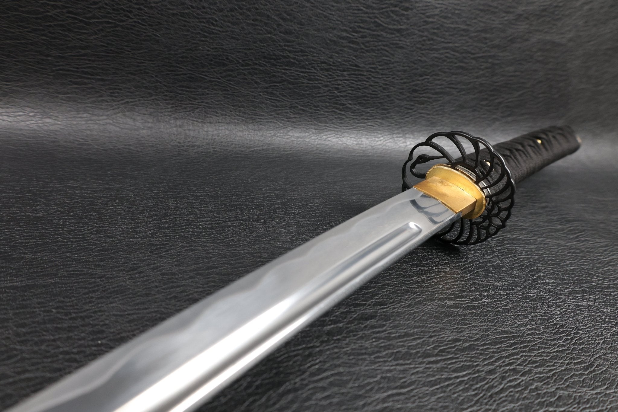 Iaito Katana Ember Crane Unsharpened Alloy Blade with Shinken‑Hi | KSA Ju | KSA iaito For Sale 2026