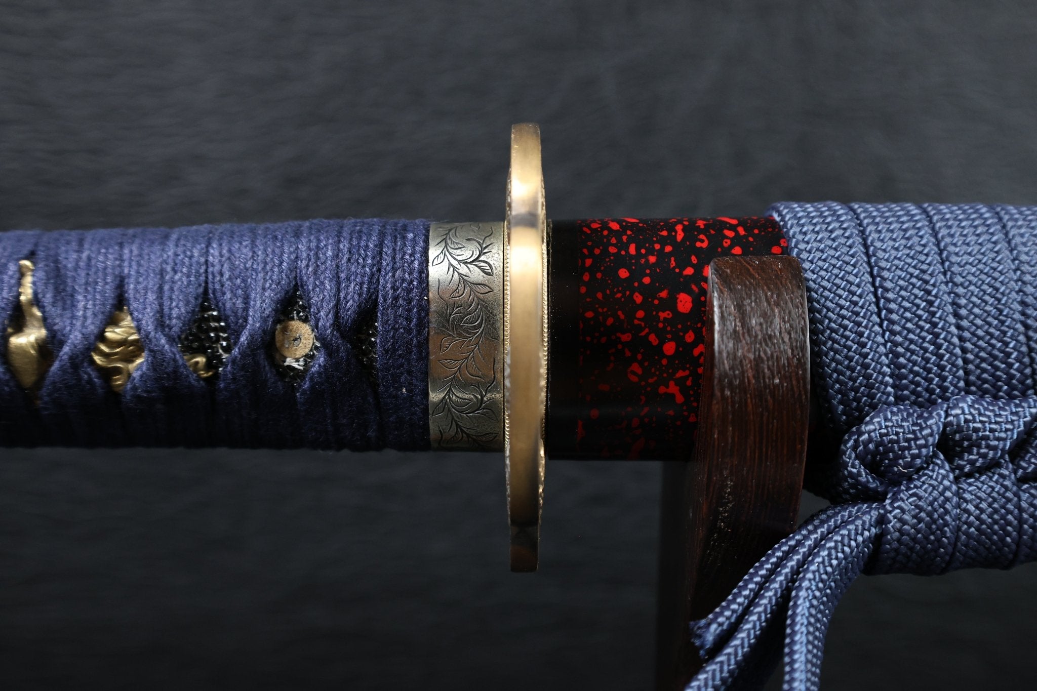 Iaito Katana Midnight Blossom Unsharpened Alloy Blade with Shinken‑Hi | KSA Ju | KSA iaito For Sale 2026