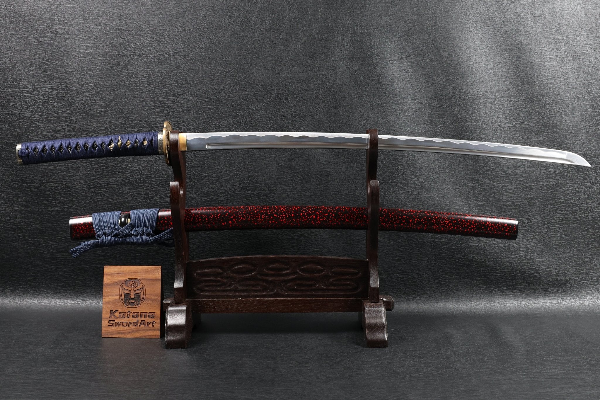 Iaito Katana Midnight Blossom Unsharpened Alloy Blade with Shinken‑Hi | KSA Ju | KSA iaito For Sale 2026