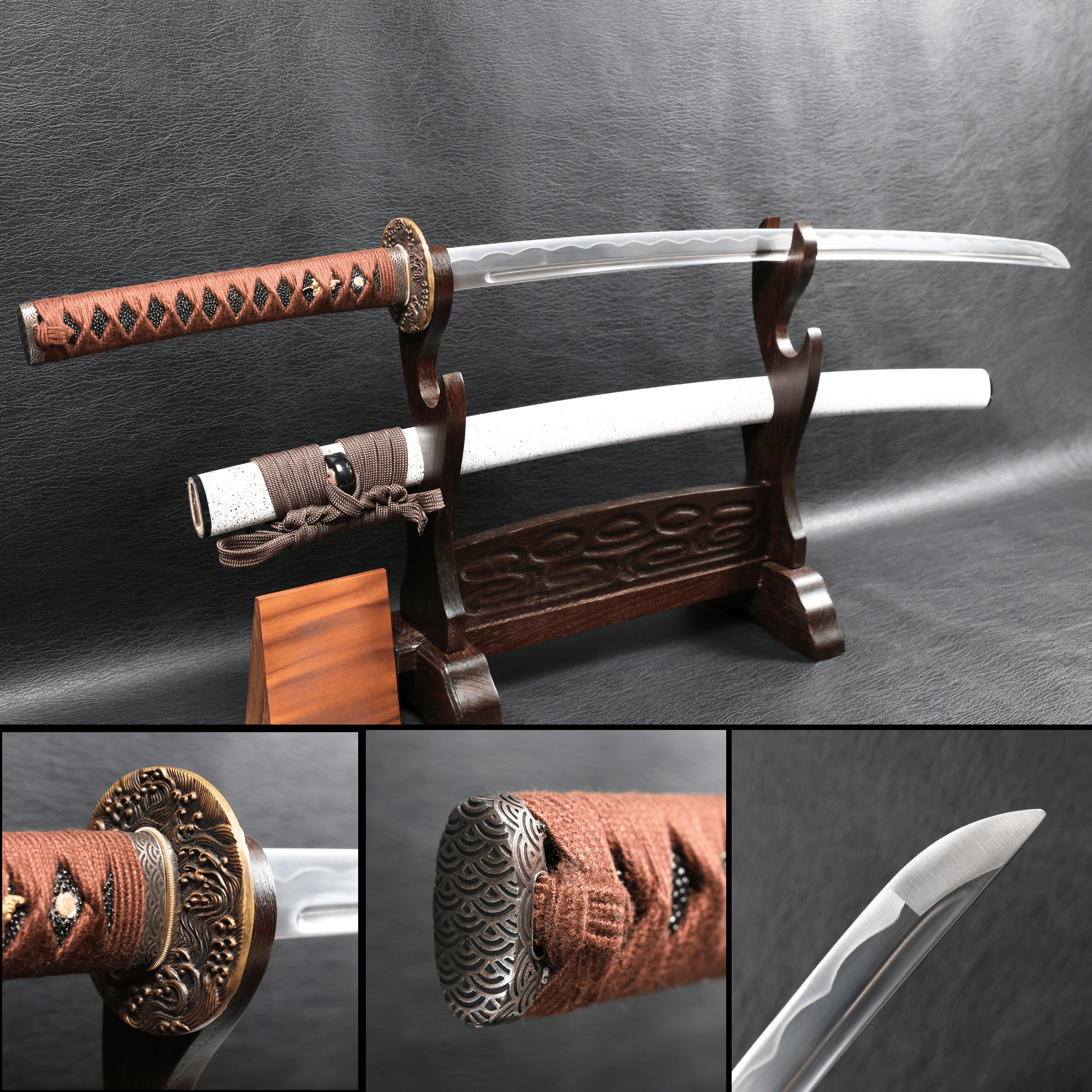 Iaito Katana Silent Tide Unsharpened Alloy Blade with Shinken‑Hi | KSA Ju | KatanaSwordArt iaito For Sale 2026