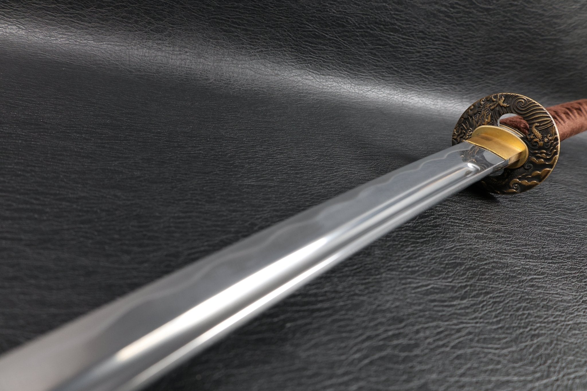 Iaito Katana Storm Dragon Unsharpened Alloy Blade with Shinken‑Hi | KSA Ju | KSA iaito For Sale 2026