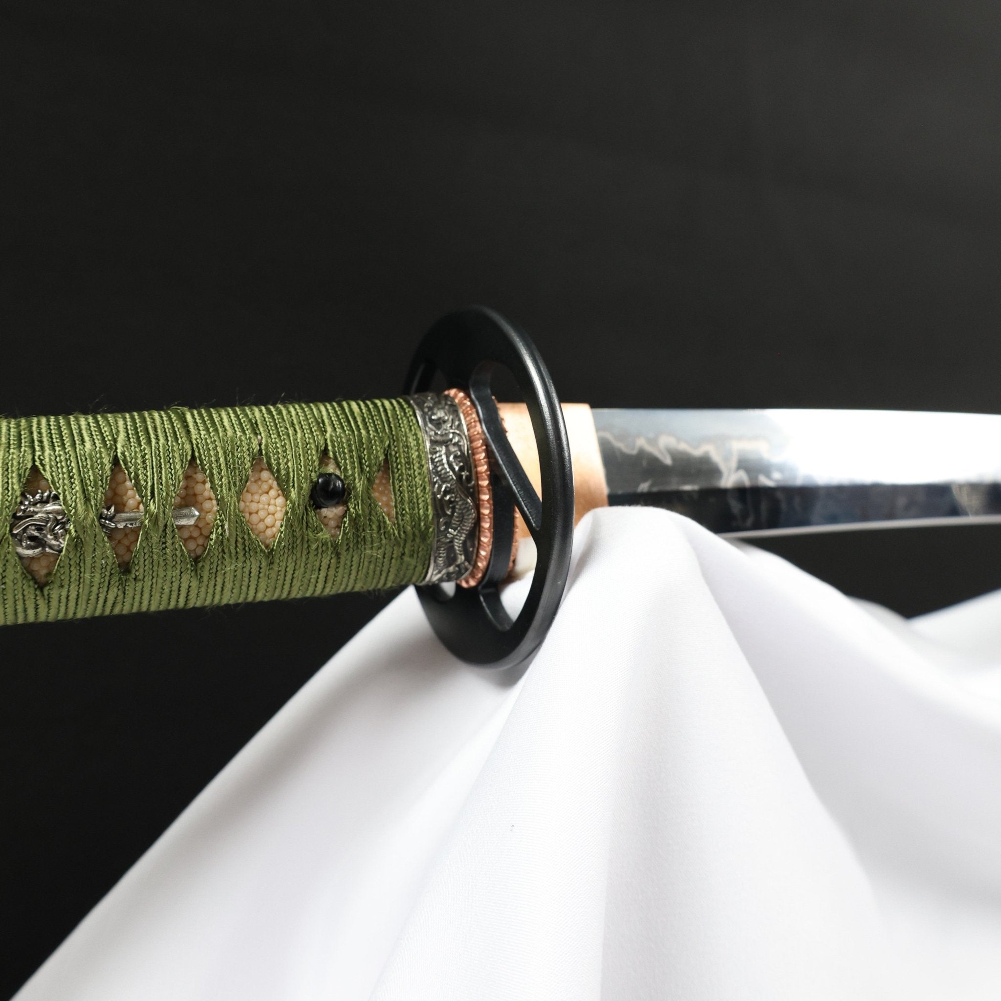 Katana Abyssal Butterfly Hitatsura Hamon Kairyū Kagechō Koshirae 淵蝶 | TangGu Sword | TangGu Sword Katana For Sale 2026