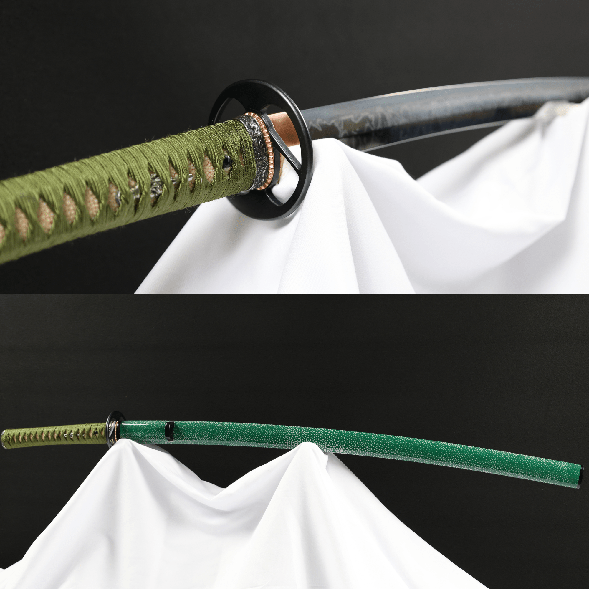 Katana Abyssal Butterfly Hitatsura Hamon Kairyū Kagechō Koshirae 淵蝶 | TangGu Sword | TangGu Sword Katana For Sale 2026
