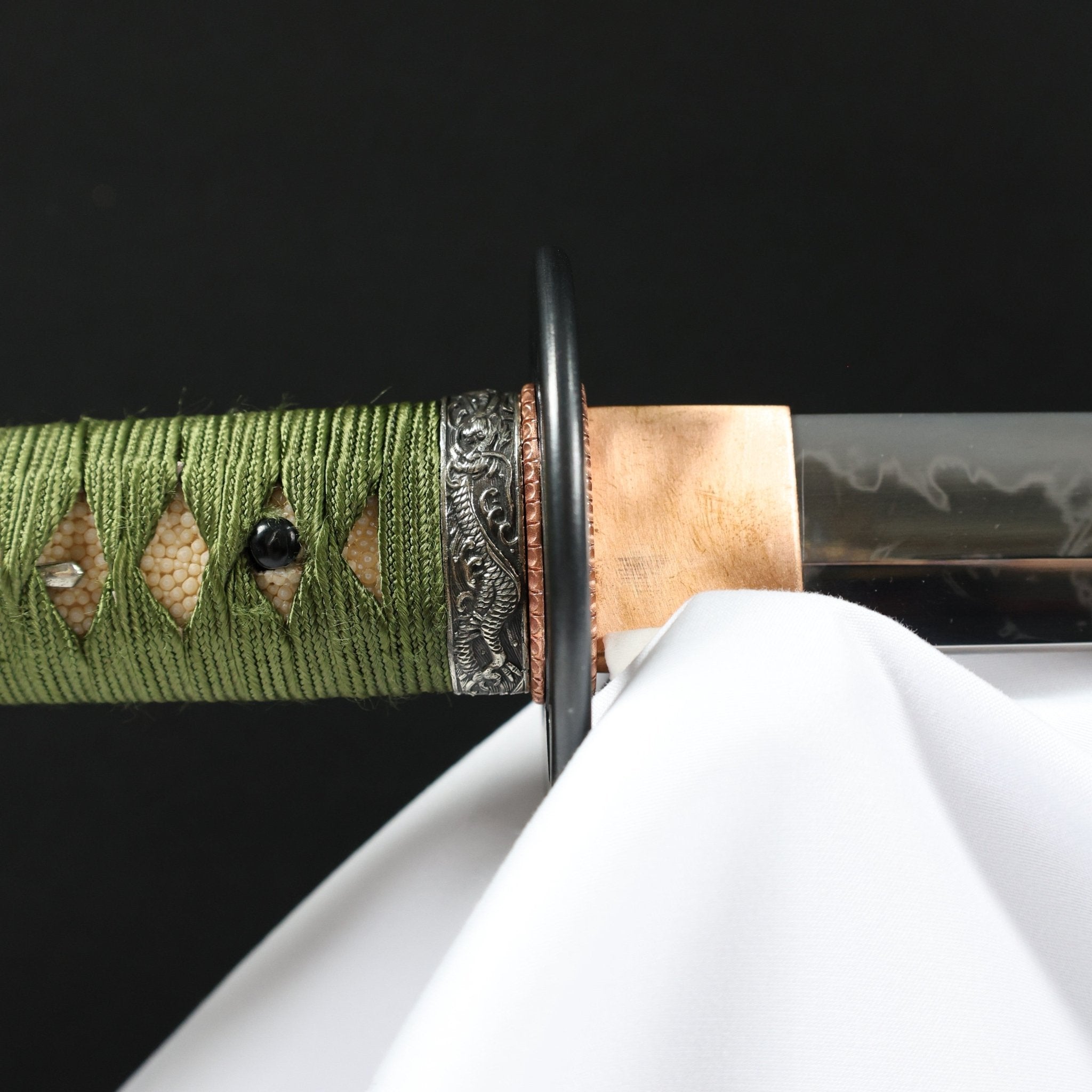 Katana Abyssal Butterfly Hitatsura Hamon Kairyū Kagechō Koshirae 淵蝶 | TangGu Sword | TangGu Sword Katana For Sale 2026