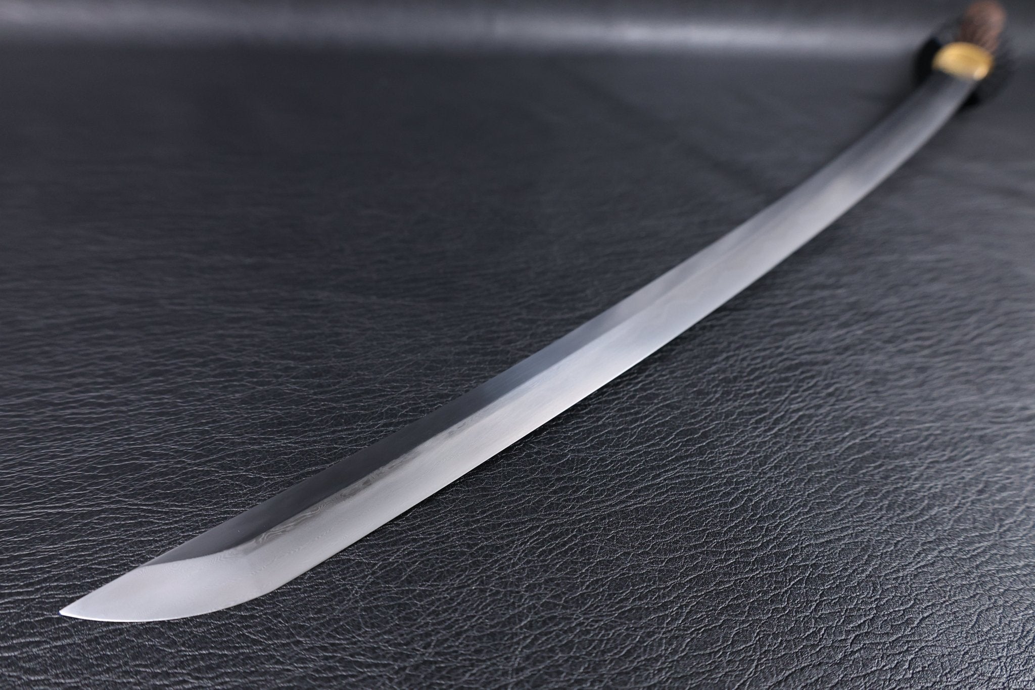 Katana Akatsuki Tonbo Folded Steel Clay Tempered Blade with Sanbonsugi Hamon | KSA Hua | KSA Katana For Sale 2026