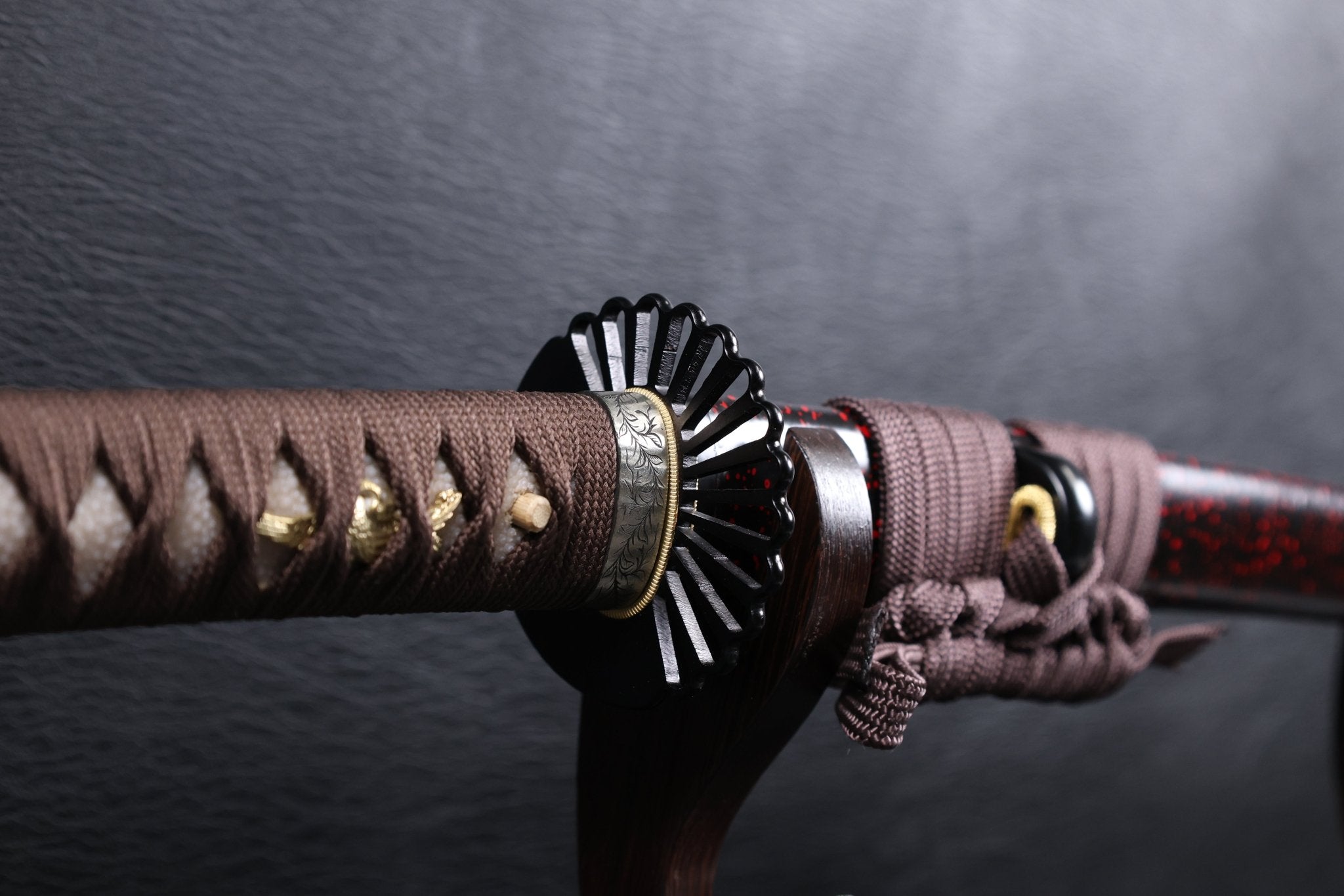 Katana Akatsuki Tonbo Folded Steel Clay Tempered Blade with Sanbonsugi Hamon | KSA Hua | KSA Katana For Sale 2026