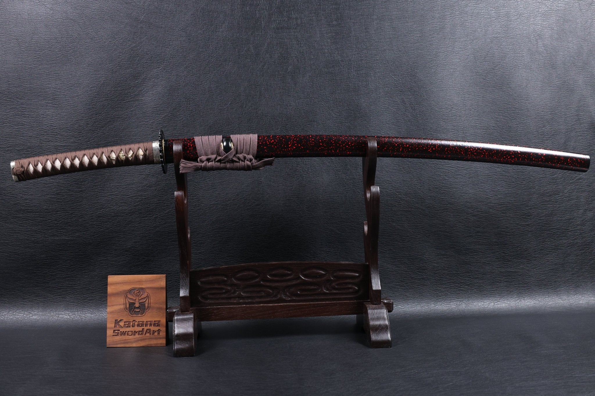 Katana Akatsuki Tonbo Folded Steel Clay Tempered Blade with Sanbonsugi Hamon | KSA Hua | KSA Katana For Sale 2026
