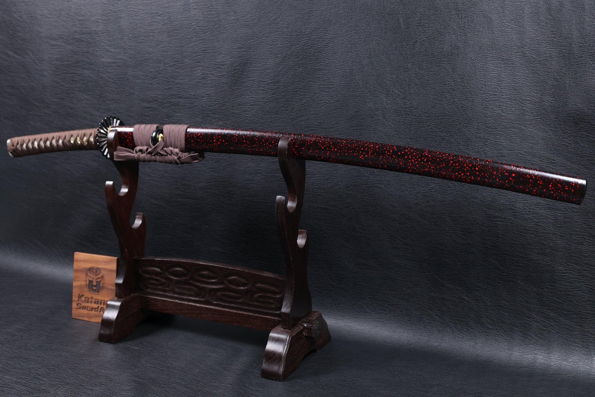 Katana Akatsuki Tonbo Folded Steel Clay Tempered Blade with Sanbonsugi Hamon | KSA Hua | KSA Katana For Sale 2026