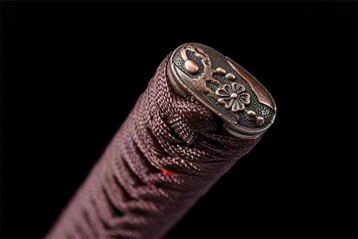 Katana Blood Plum Carbon Steel Clay Tempered Red Saya 血梅 | KatanaSwordArt Katana For Sale 2025
