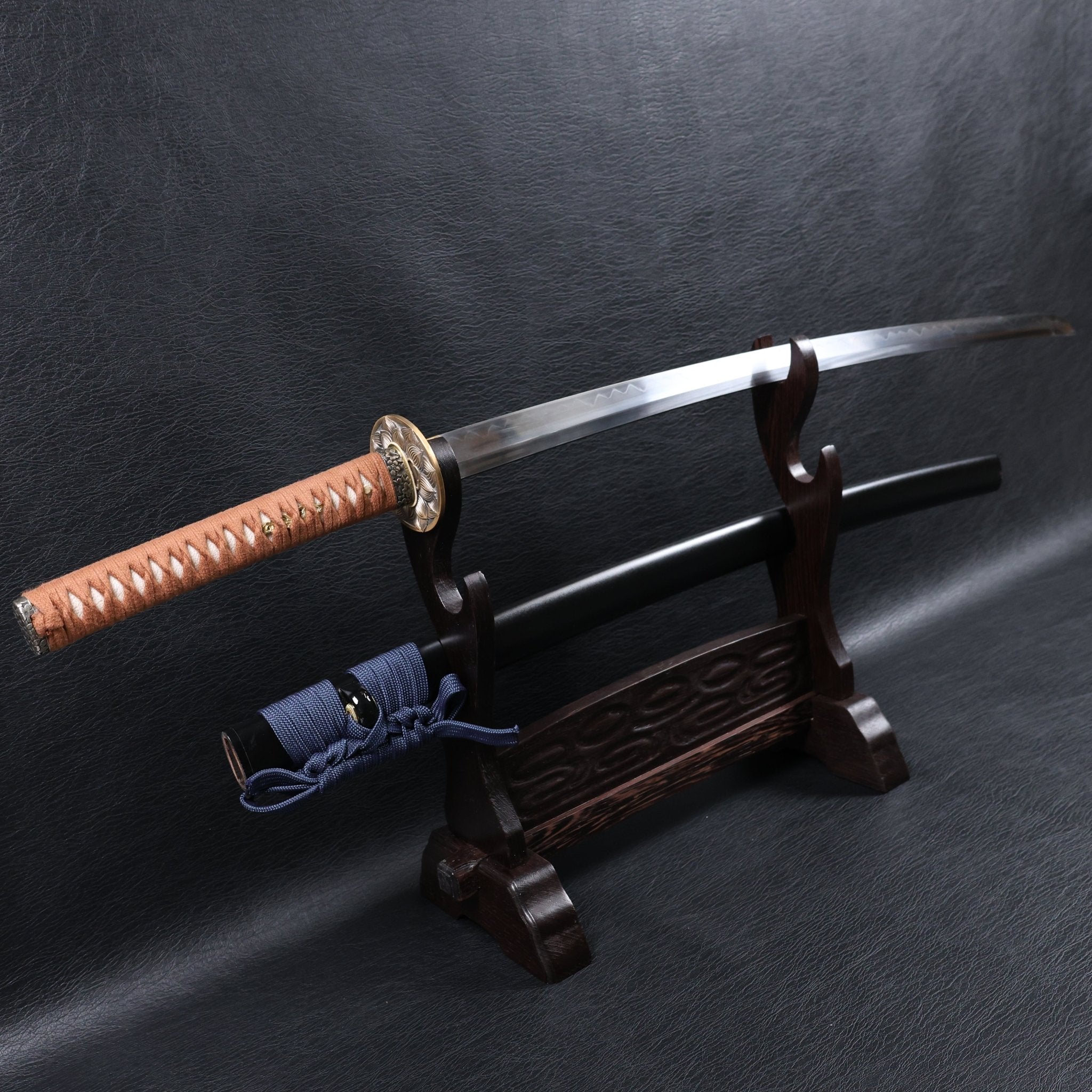 Katana Bokuden T10 Clay Tempered Blade with Notare Wave Hamon | KSA Huo | KSA Katana For Sale 2026