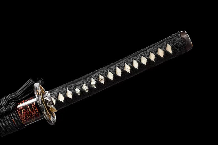 Katana Chilin T10 Clay Tempered Red Saya 赤鱗 | KatanaSwordArt Katana For Sale 2025