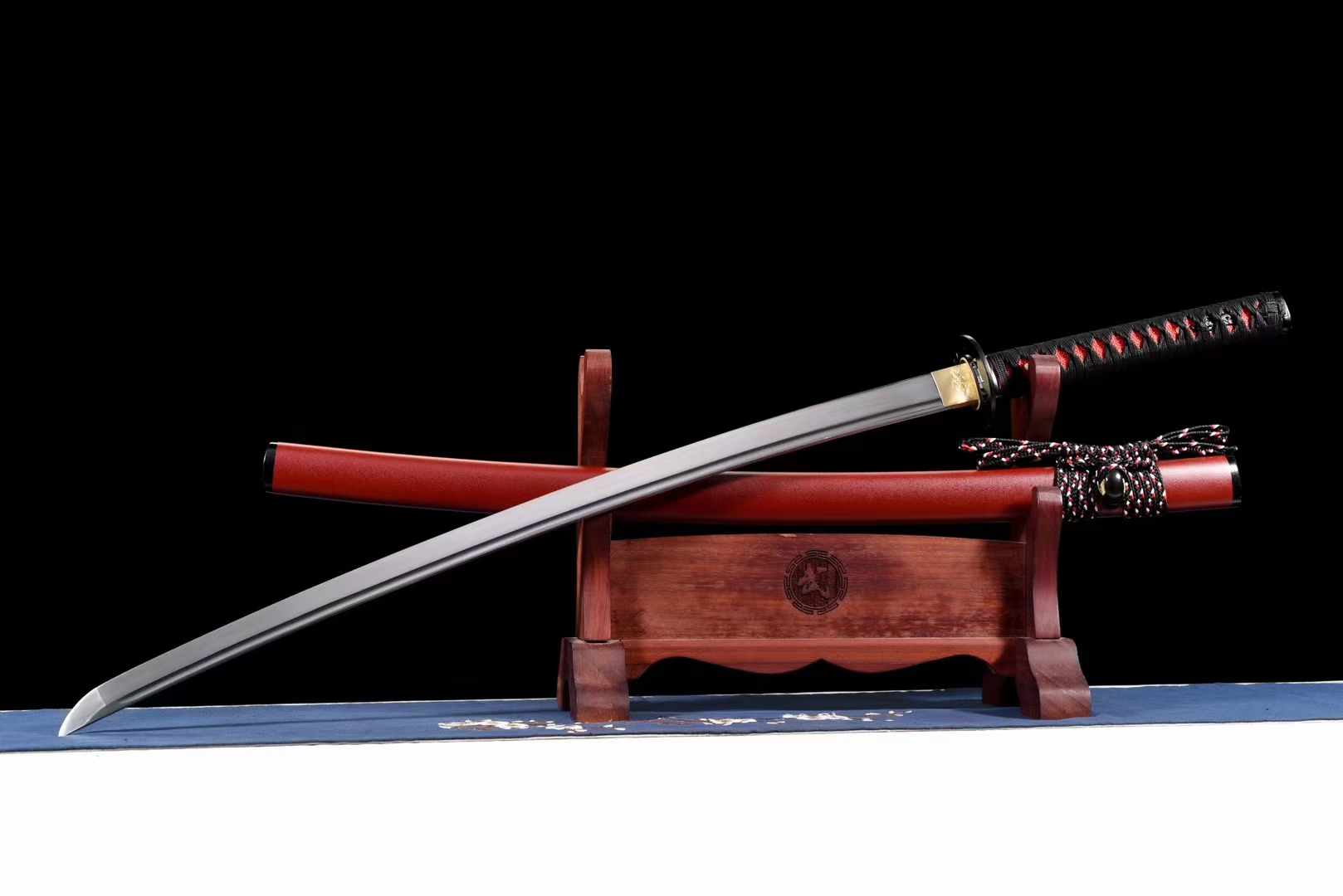 Katana ChiMo Spring Steel Red Saya 赤魔 | KatanaSwordArt Katana For Sale 2025