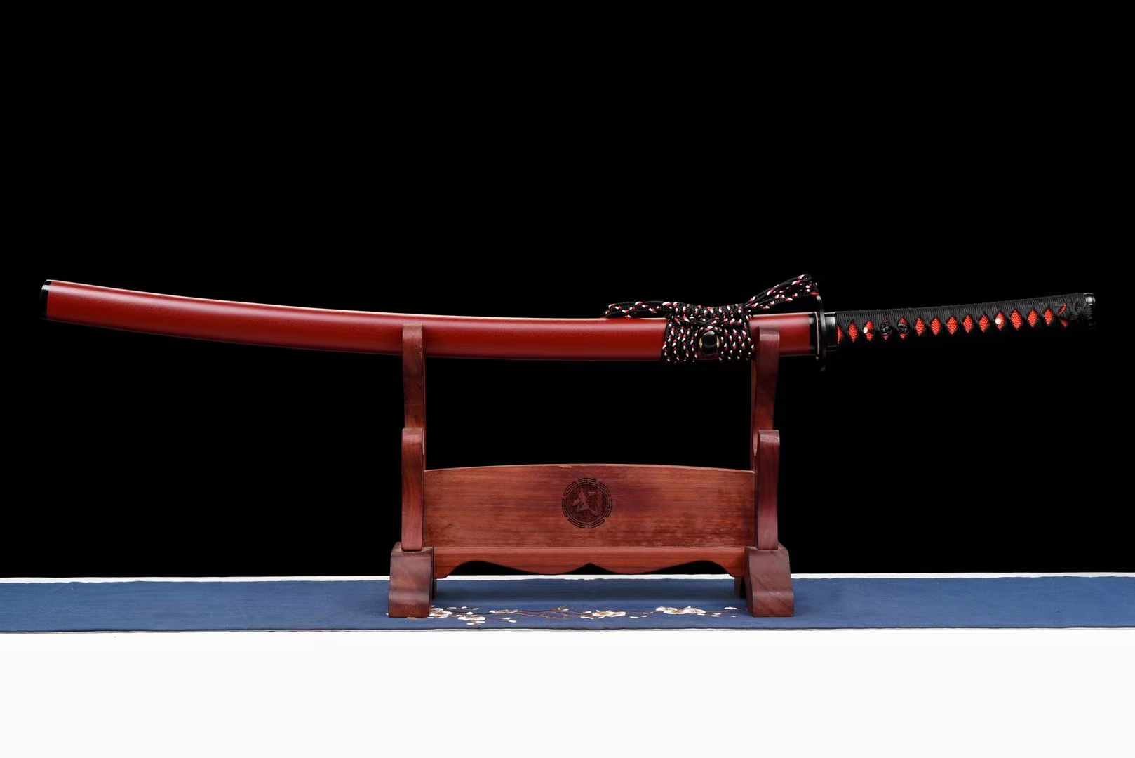 Katana ChiMo Spring Steel Red Saya 赤魔 | KatanaSwordArt Katana For Sale 2025