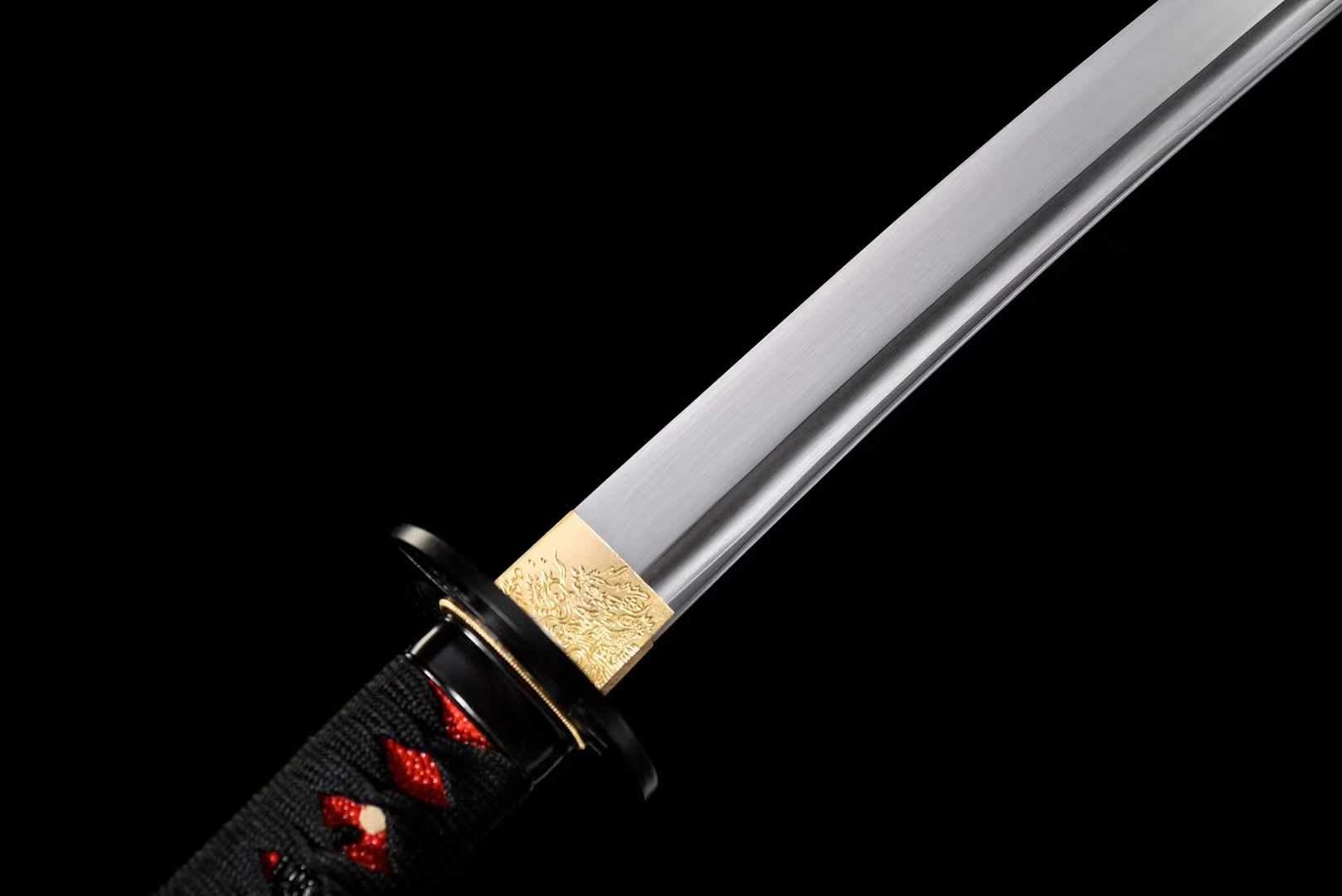 Katana ChiMo Spring Steel Red Saya 赤魔 | KatanaSwordArt Katana For Sale 2025