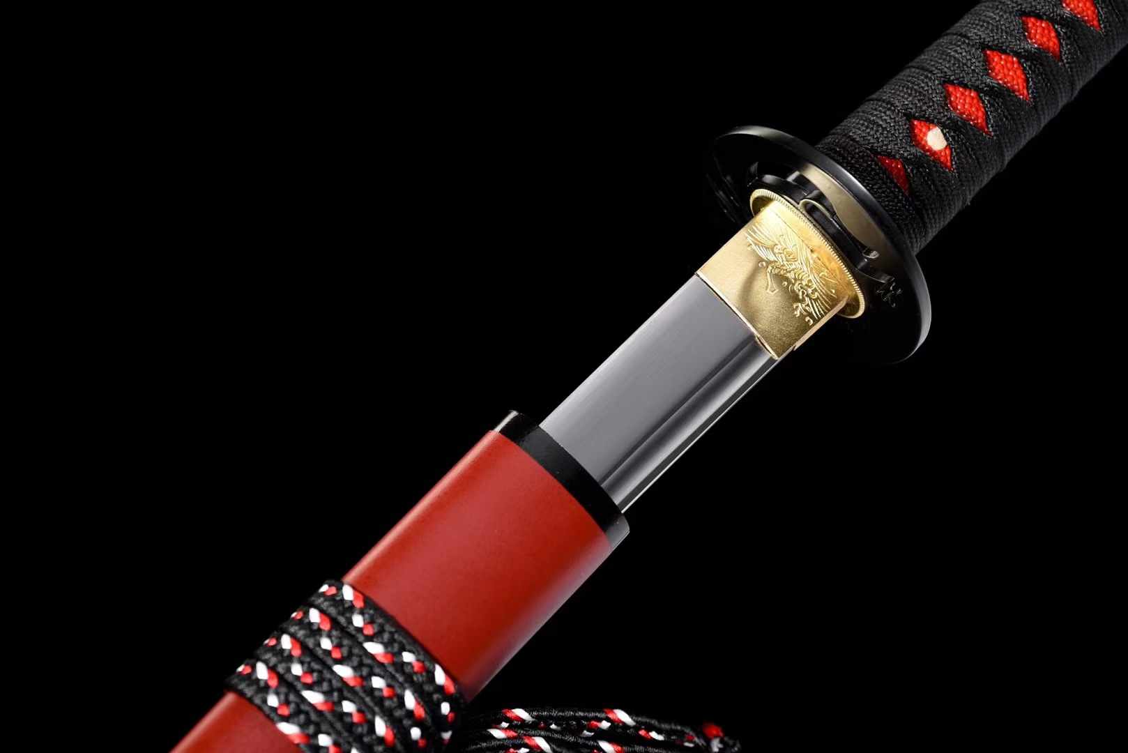 Katana ChiMo Spring Steel Red Saya 赤魔 | KatanaSwordArt Katana For Sale 2025