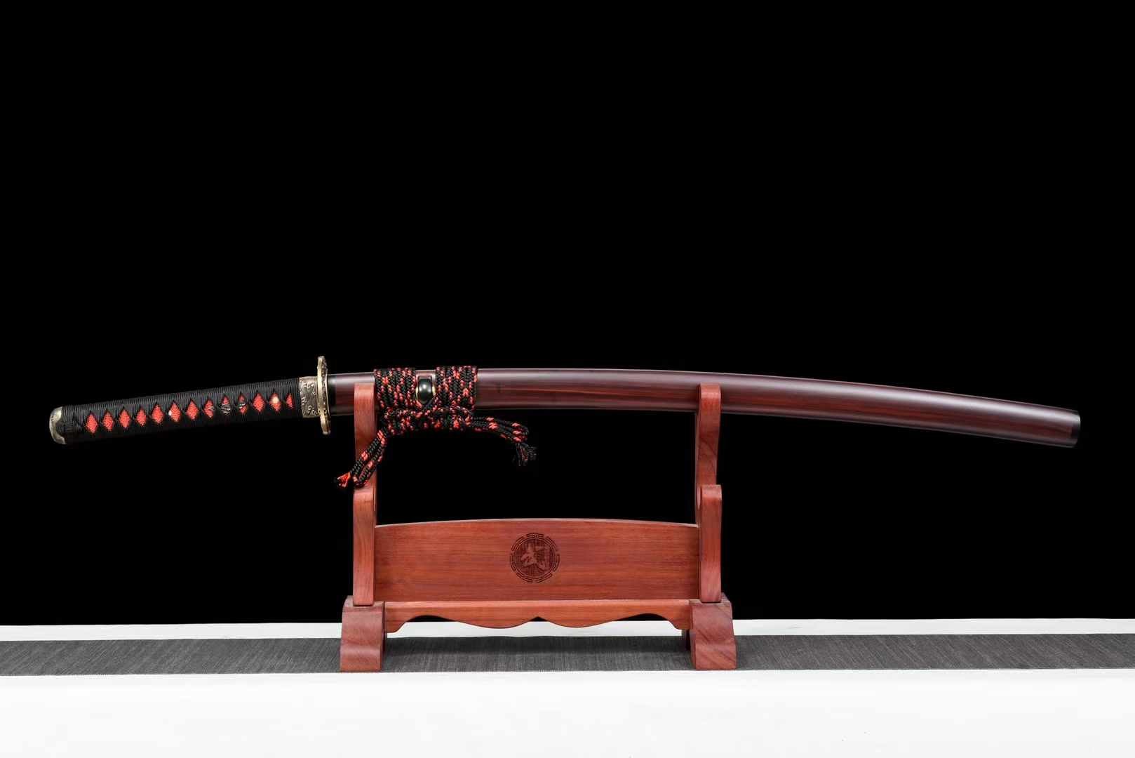 Katana Chiyan T10 Clay Tempered Red Saya 赤焰 | KatanaSwordArt Katana For Sale 2025