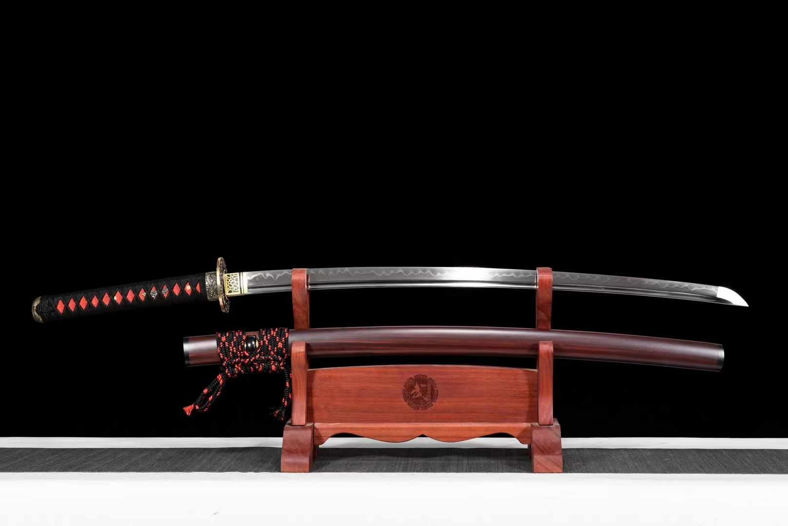 Katana Chiyan T10 Clay Tempered Red Saya 赤焰 | KatanaSwordArt Katana For Sale 2025