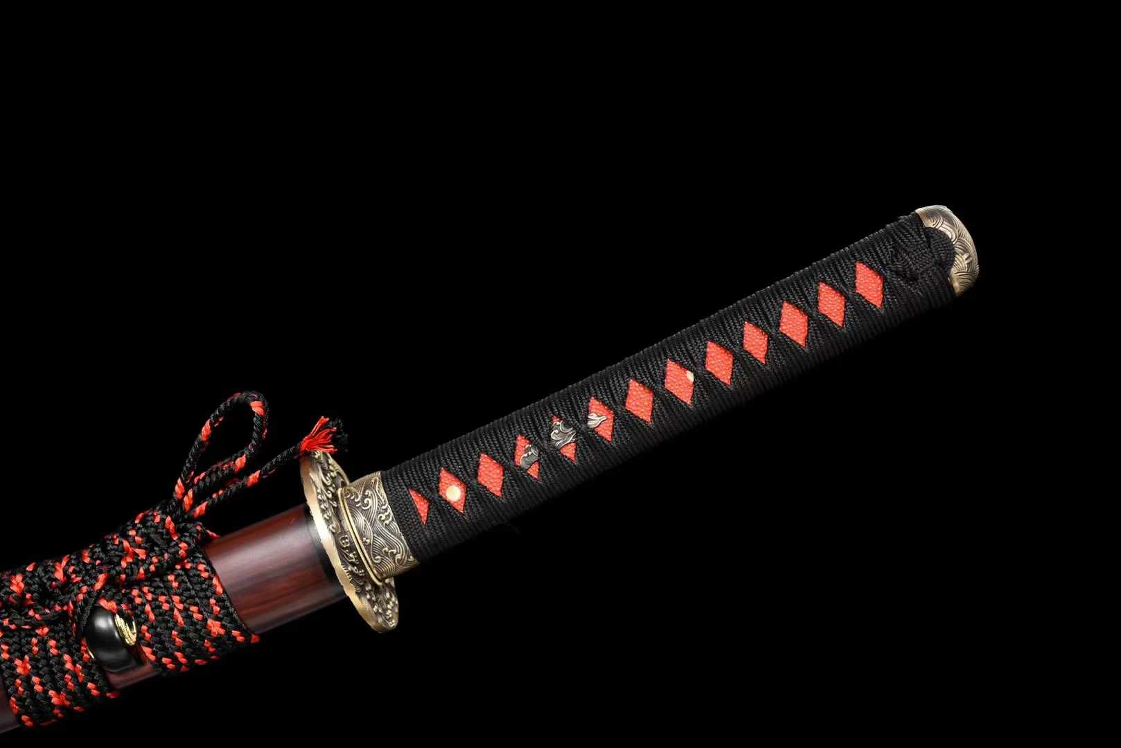 Katana Chiyan T10 Clay Tempered Red Saya 赤焰 | KatanaSwordArt Katana For Sale 2025