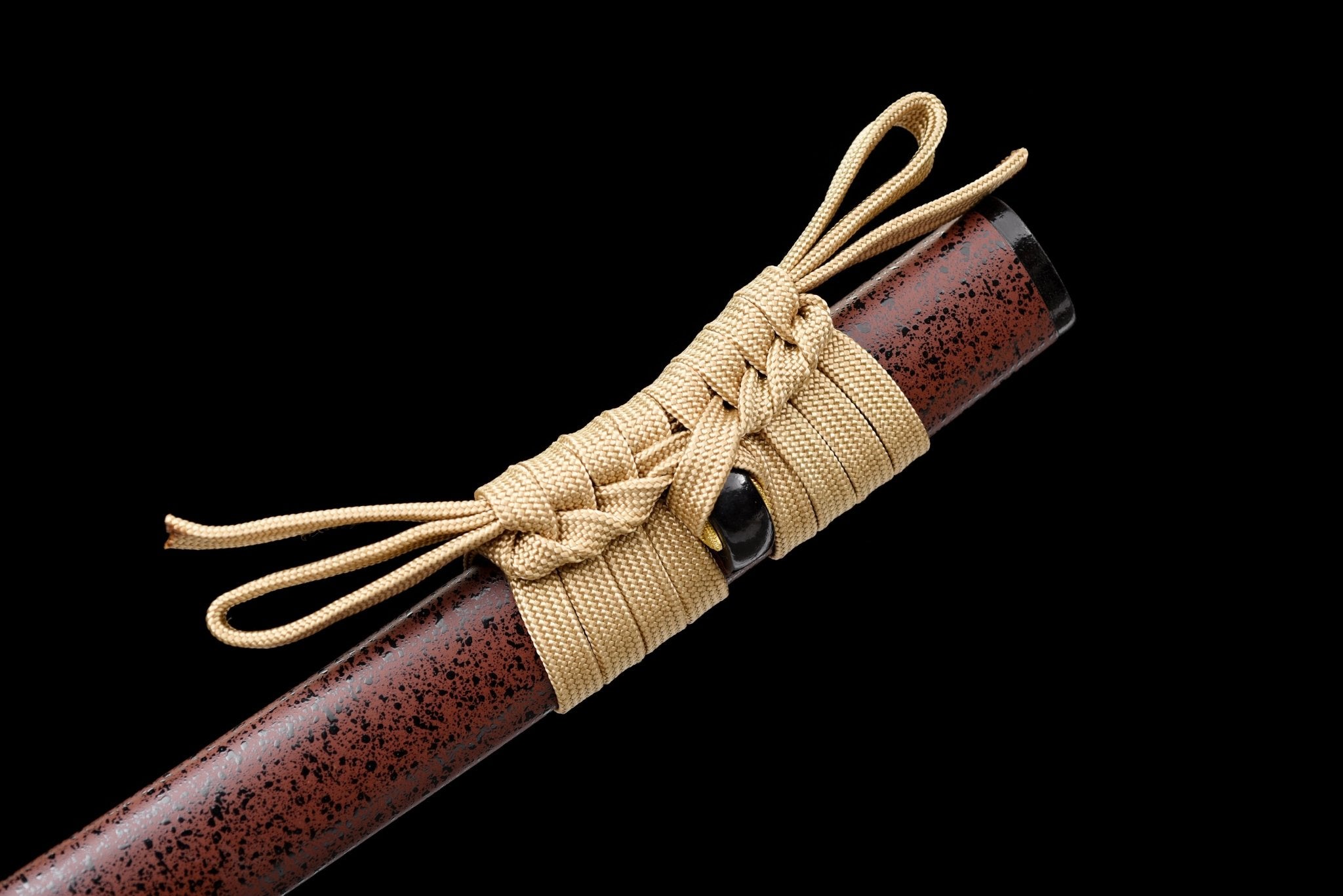 Katana Crimson Clarity Red Speckled Saya 朱霁 | KatanaSwordArt Katana For Sale 2025