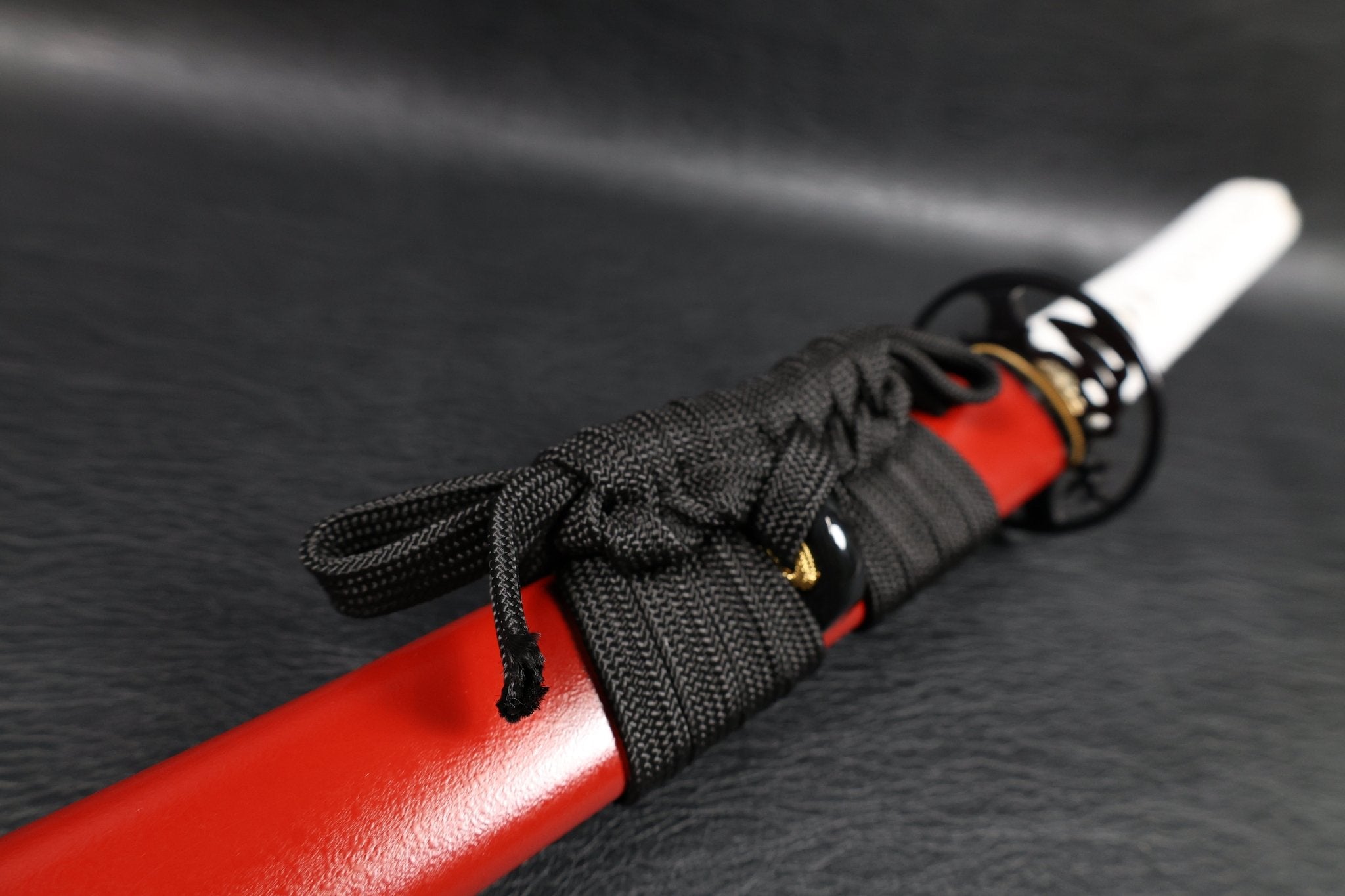 Katana Crimson Kuji Folded Steel Clay Tempered Blade with Sanbonsugi Hamon | KSA Hua | KSA Katana For Sale 2026