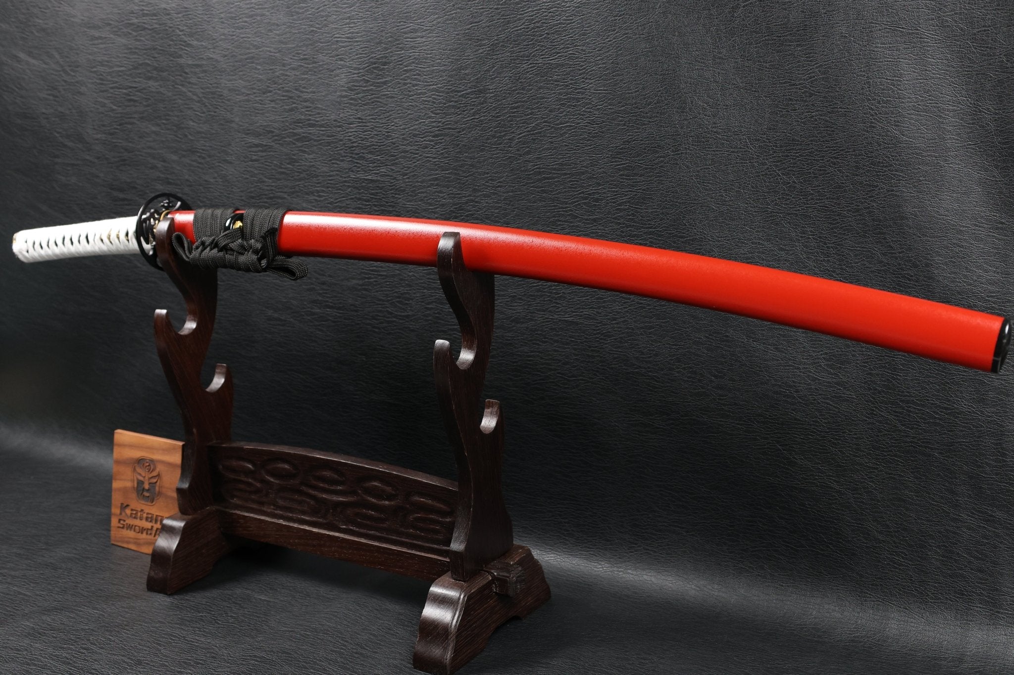 Katana Crimson Kuji Folded Steel Clay Tempered Blade with Sanbonsugi Hamon | KSA Hua | KSA Katana For Sale 2026