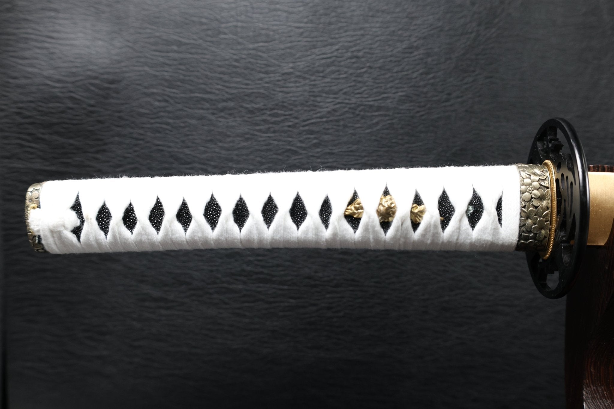 Katana Crimson Kuji Folded Steel Clay Tempered Blade with Sanbonsugi Hamon | KSA Hua | KSA Katana For Sale 2026