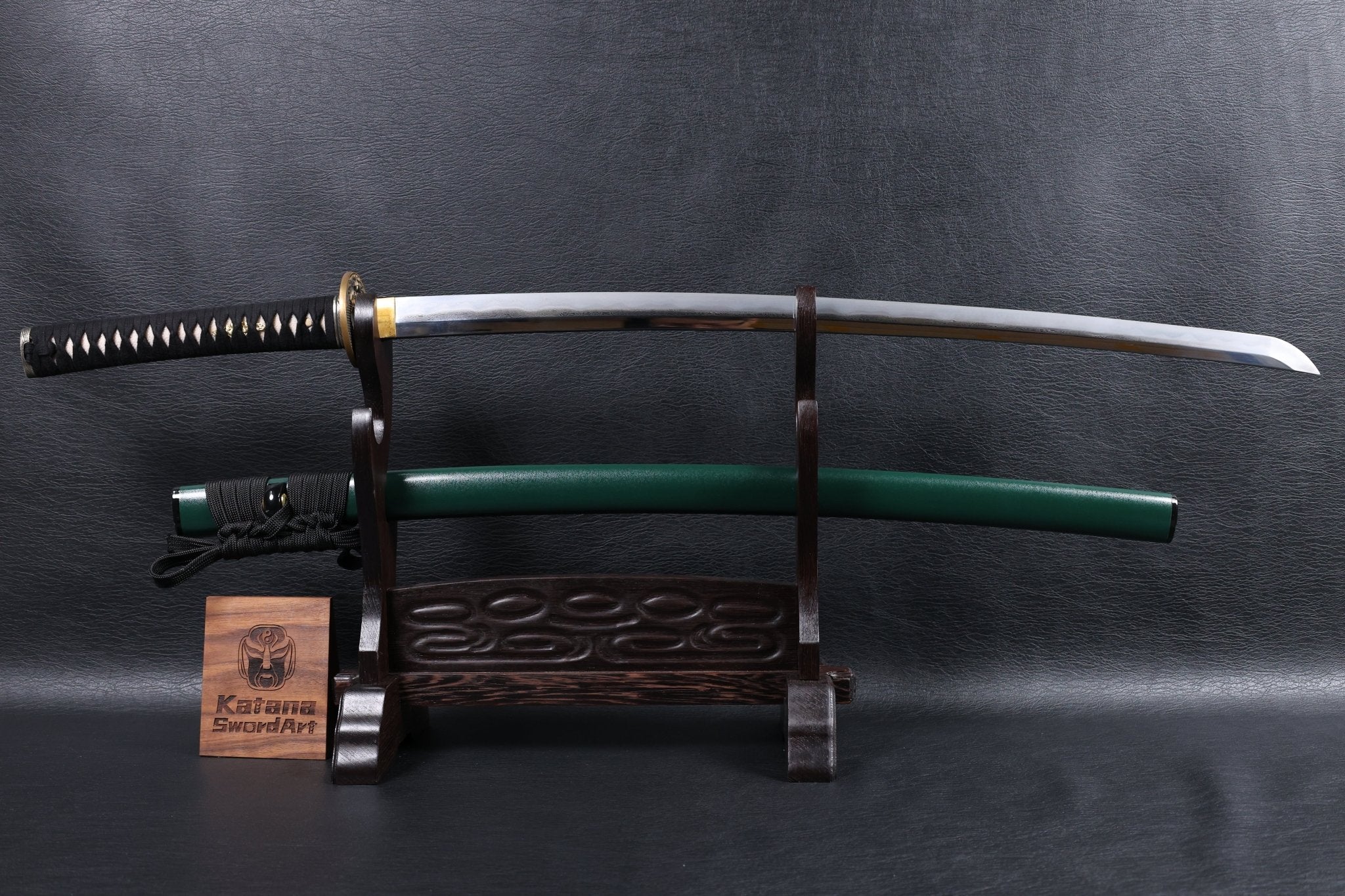 Katana Dōsan Folded Steel Clay Tempered Blade with Sanbonsugi Hamon | KSA Jiang | KSA Katana For Sale 2026