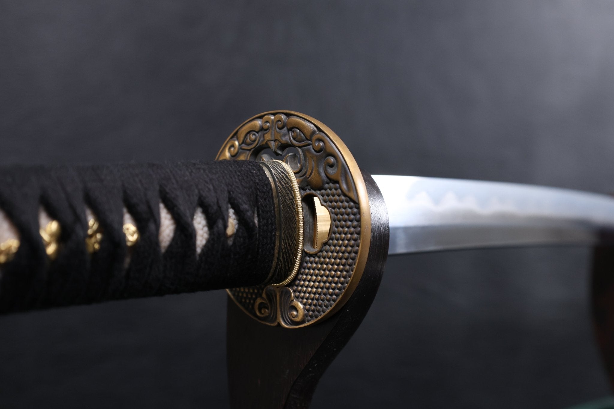 Katana Dōsan Folded Steel Clay Tempered Blade with Sanbonsugi Hamon | KSA Jiang | KSA Katana For Sale 2026