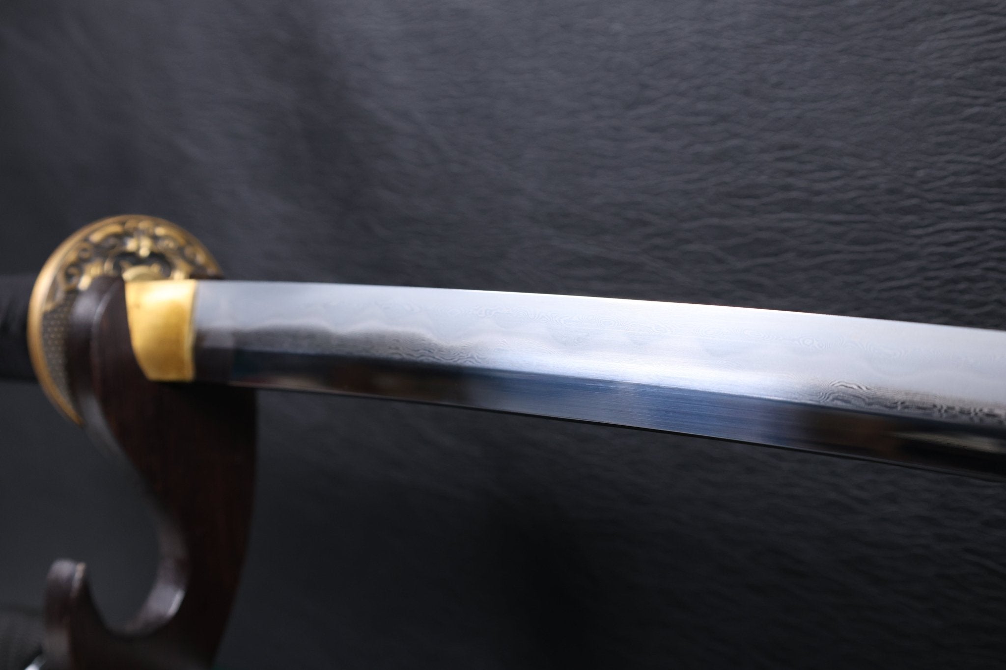 Katana Dōsan Folded Steel Clay Tempered Blade with Sanbonsugi Hamon | KSA Jiang | KSA Katana For Sale 2026