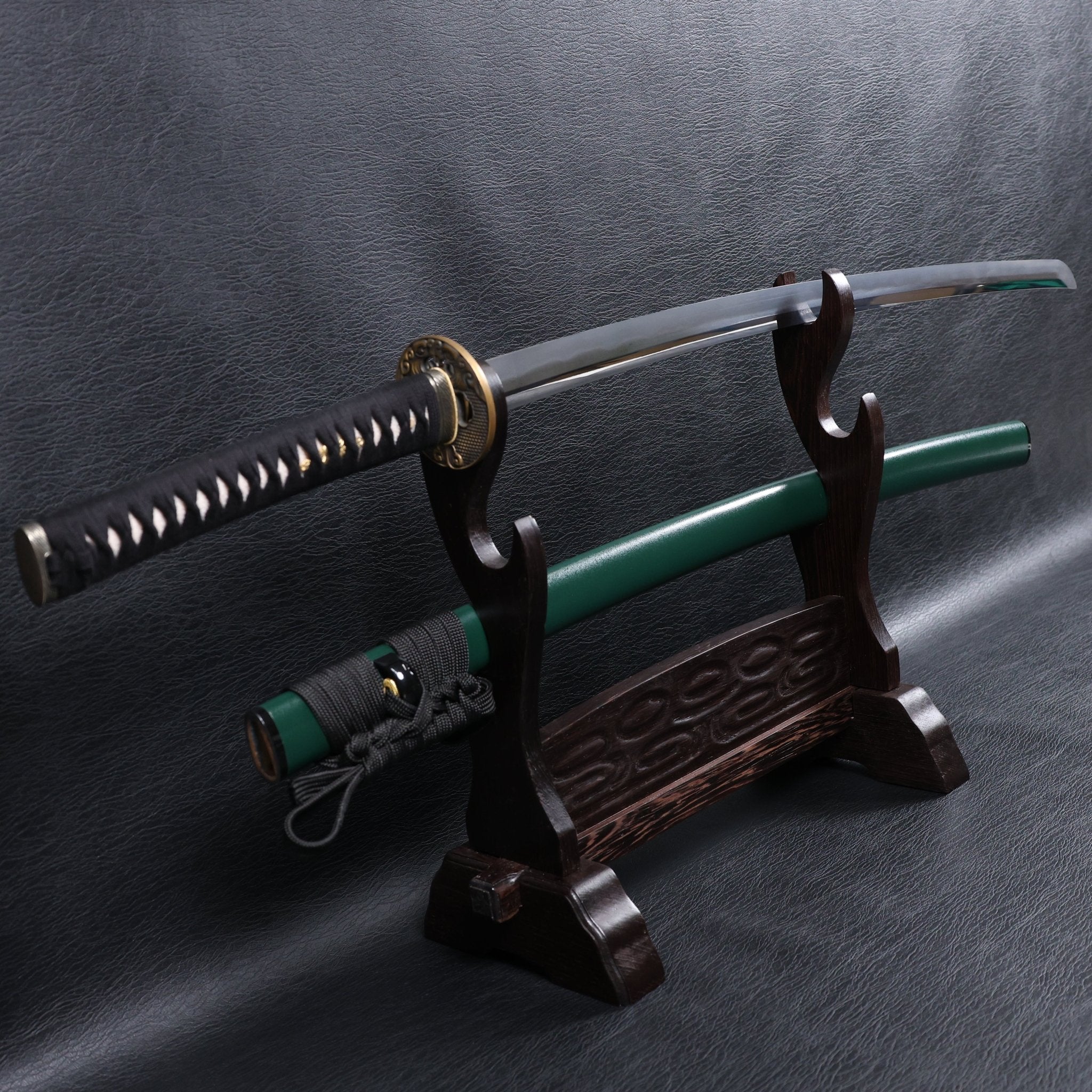 Katana Dōsan Folded Steel Clay Tempered Blade with Sanbonsugi Hamon | KSA Jiang | KSA Katana For Sale 2026