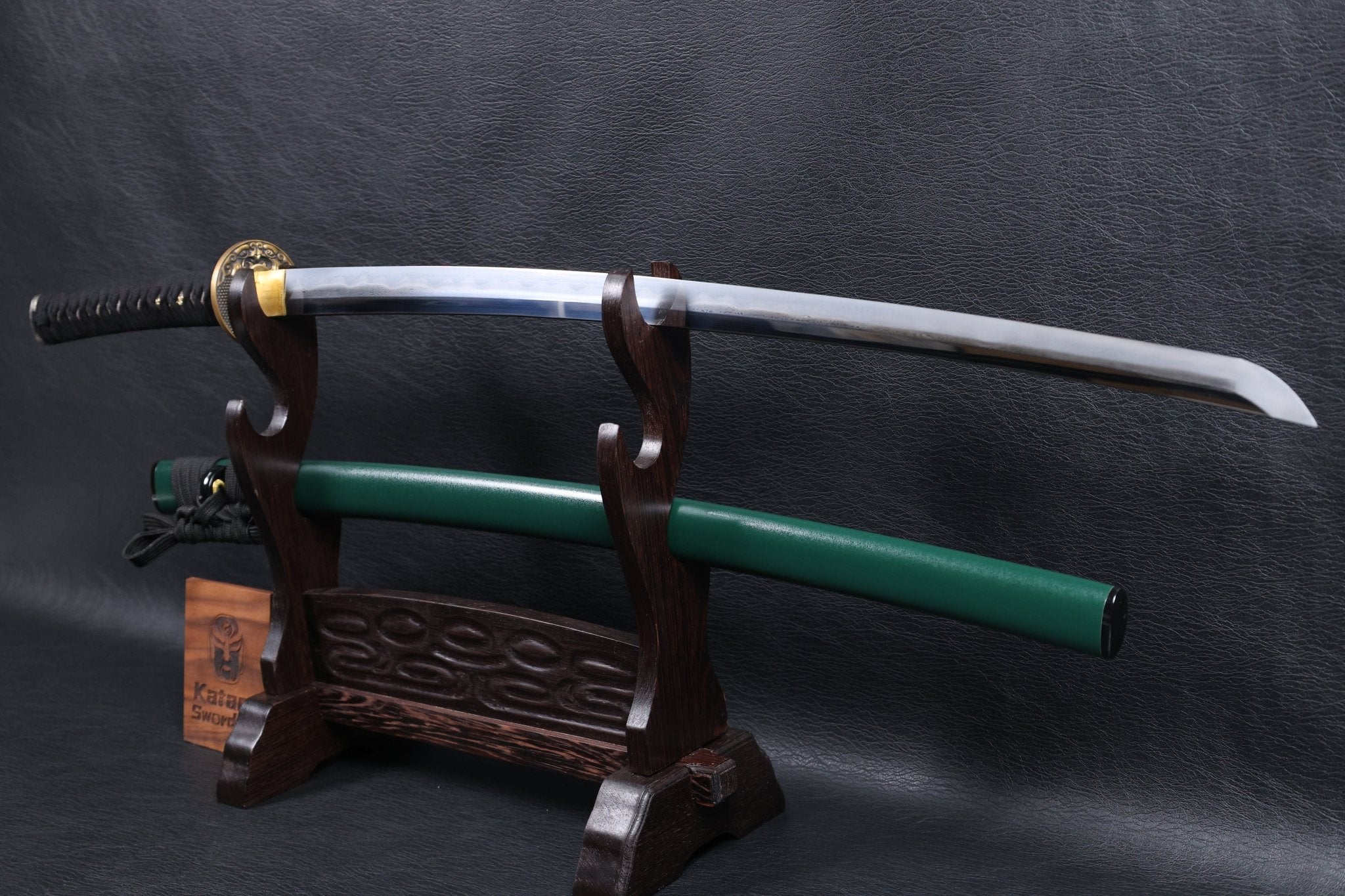 Katana Dōsan Folded Steel Clay Tempered Blade with Sanbonsugi Hamon | KSA Jiang | KSA Katana For Sale 2026