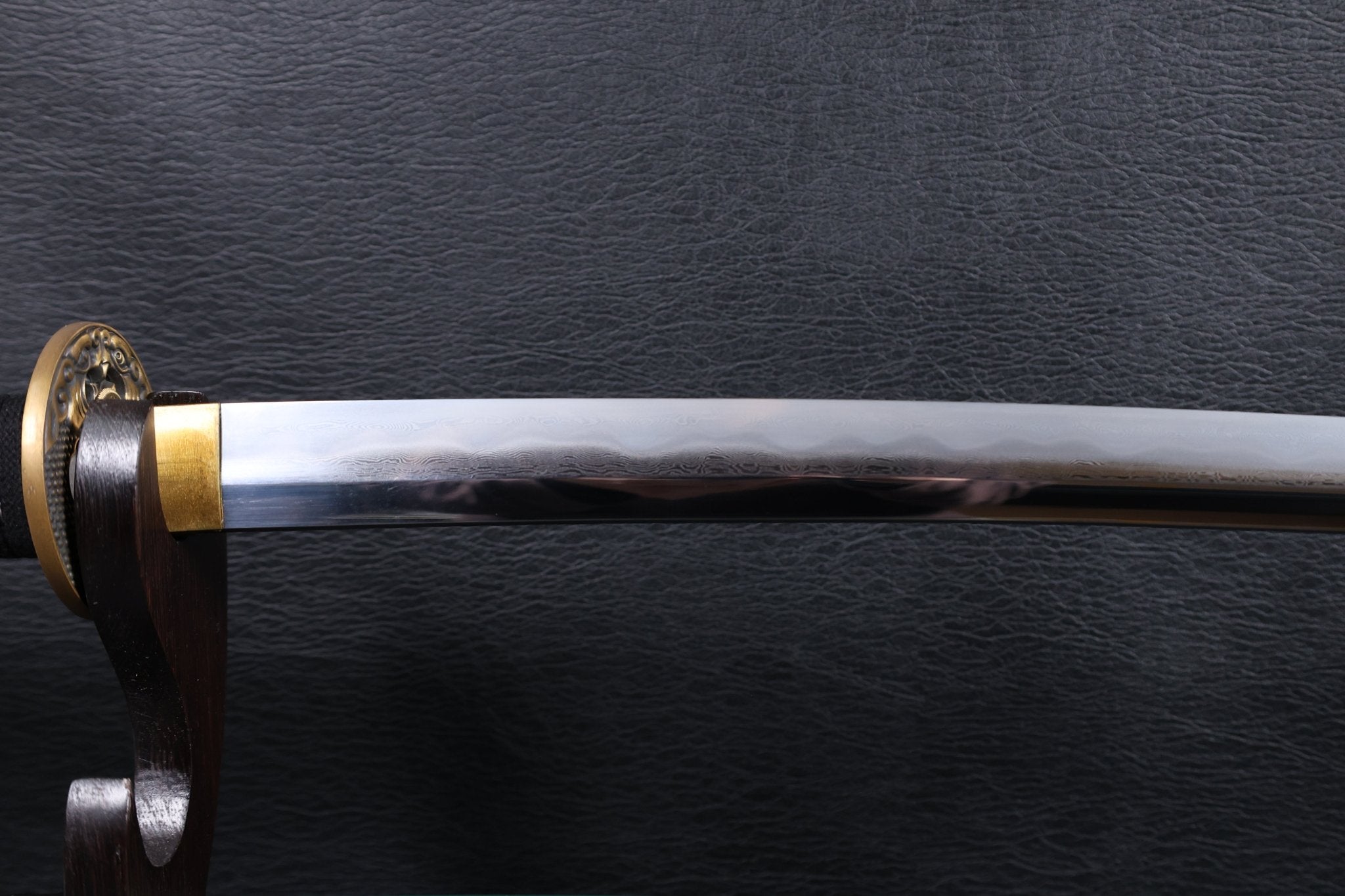 Katana Dōsan Folded Steel Clay Tempered Blade with Sanbonsugi Hamon | KSA Jiang | KSA Katana For Sale 2026