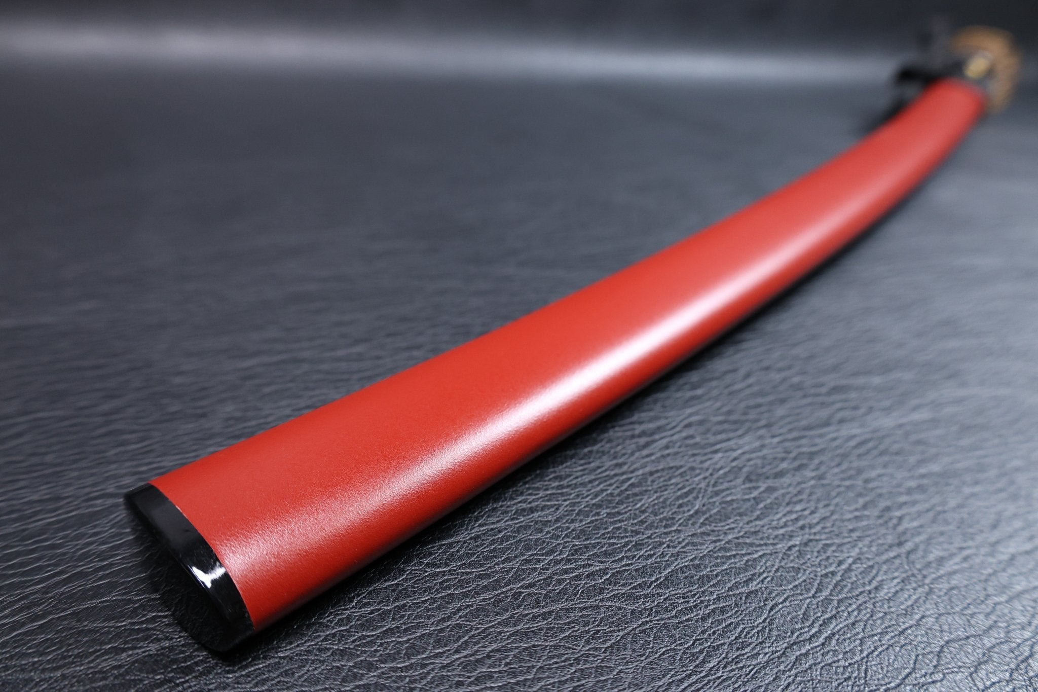Katana Dōsetsu 9260 Spring Steel Premium Mirror Polish with Red Saya | KSA Jiang | KSA Katana For Sale 2026