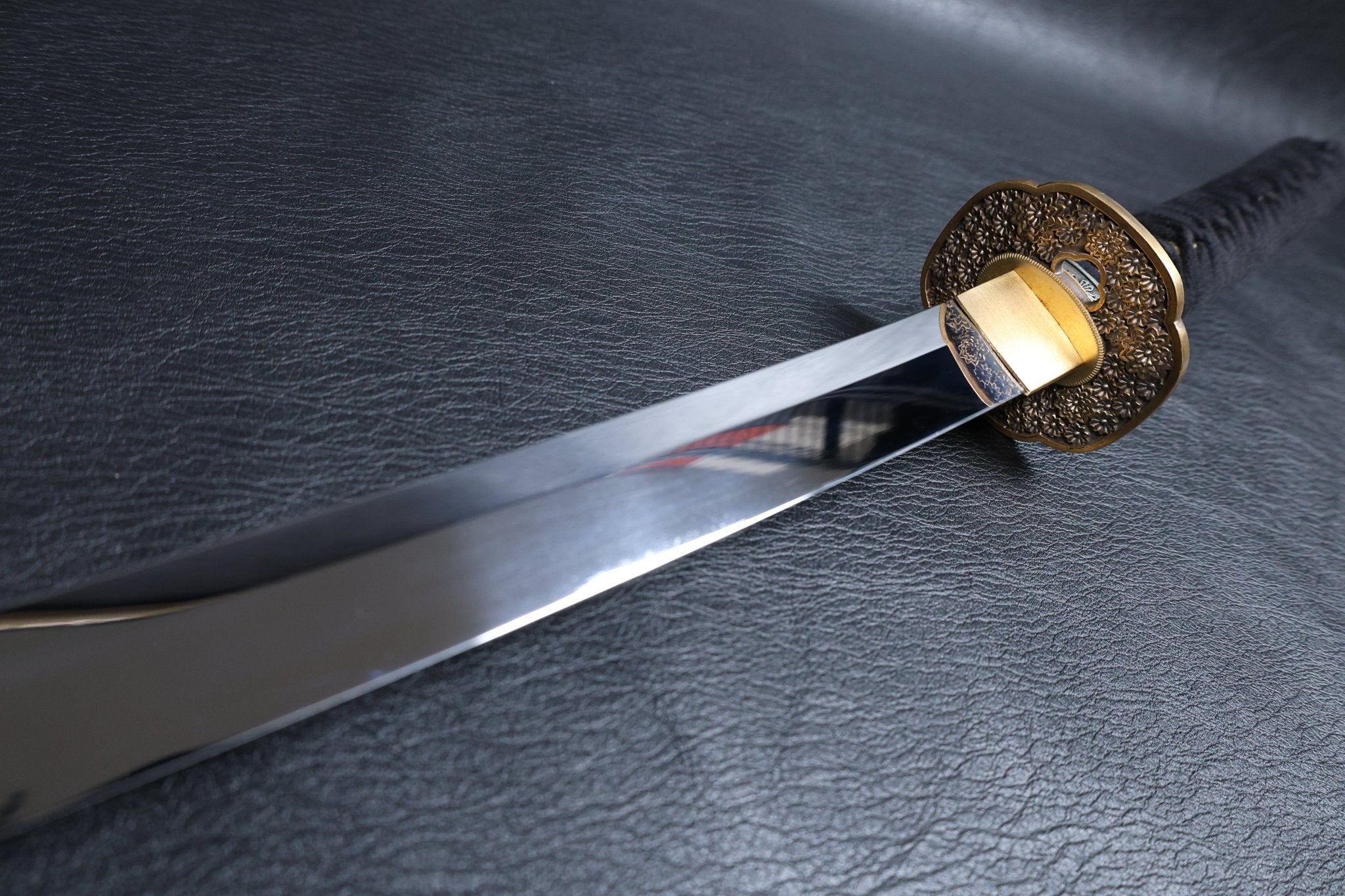 Katana Dōsetsu 9260 Spring Steel Premium Mirror Polish with Red Saya | KSA Jiang | KSA Katana For Sale 2026