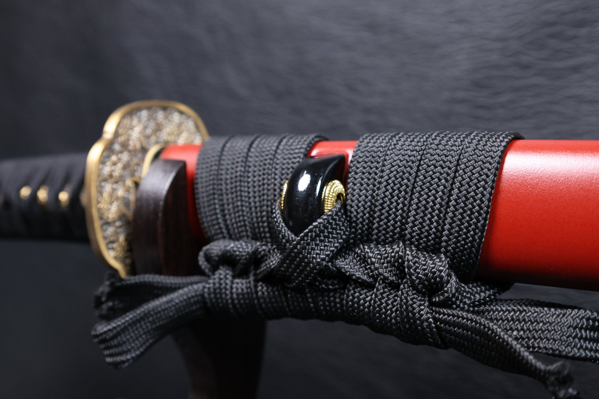 Katana Dōsetsu 9260 Spring Steel Premium Mirror Polish with Red Saya | KSA Jiang | KSA Katana For Sale 2026