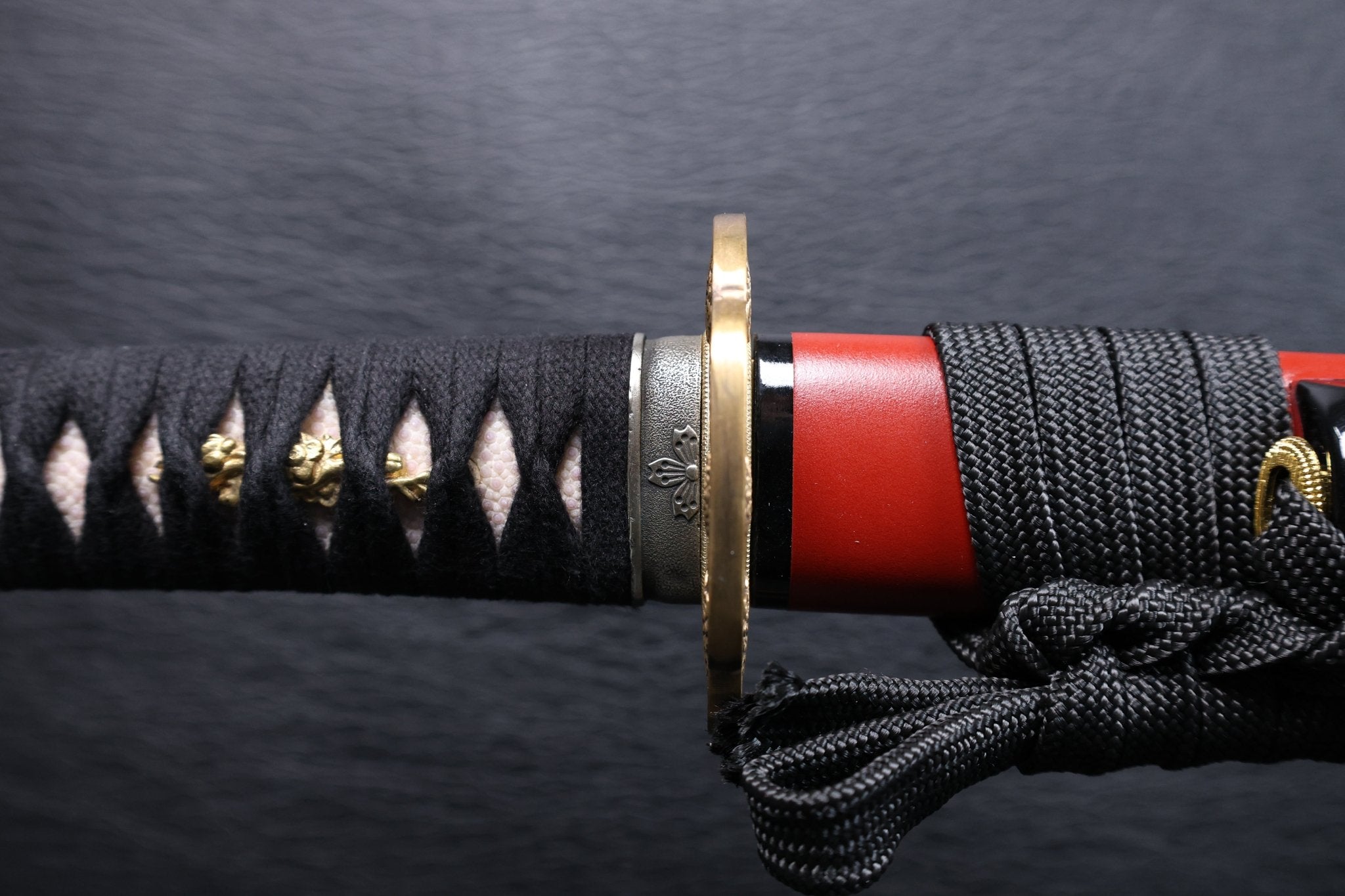 Katana Dōsetsu 9260 Spring Steel Premium Mirror Polish with Red Saya | KSA Jiang | KSA Katana For Sale 2026