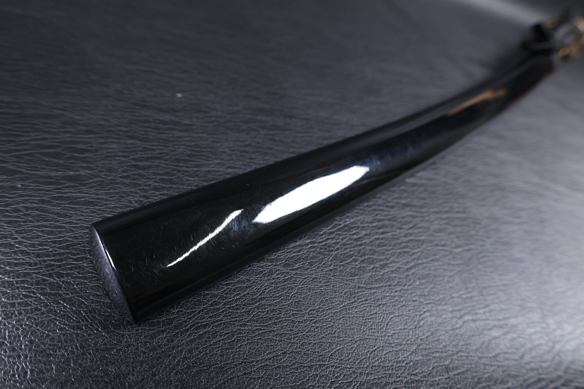 Katana Dragon Ascent Spring Steel Black Saya Genuine Rayskin | KSA Katana Katana For Sale 2026