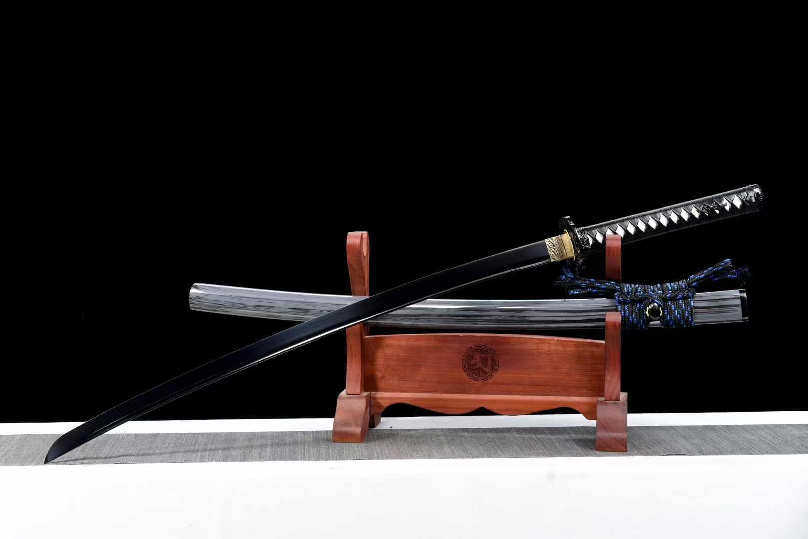 Katana Fengbao Spring Steel Black Blade 風暴 | KatanaSwordArt Katana For Sale 2025